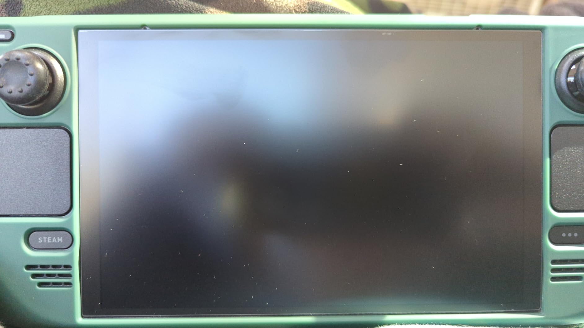 JSAUX 2-Pack Screen Protector for Steam Deck, Ultra HD Glass Protector 9H Hardness Easy to Install with Guiding Frame Scratch Resistant Tempered Glass for Steam Deck OLED, Come with Toolkits - Customer Photo 2