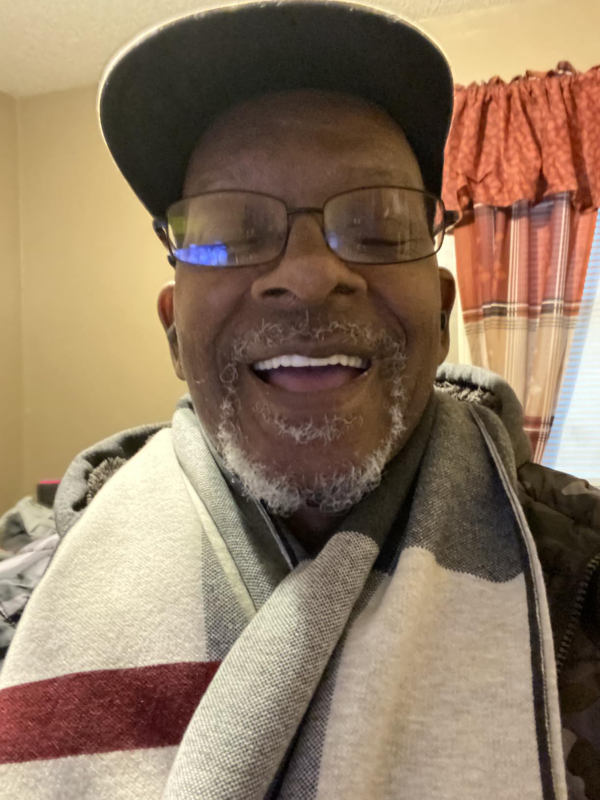 Lallier Men's Merino Wool Scarf, Long Winter Neckwear with Gift Box - Customer Photo 1