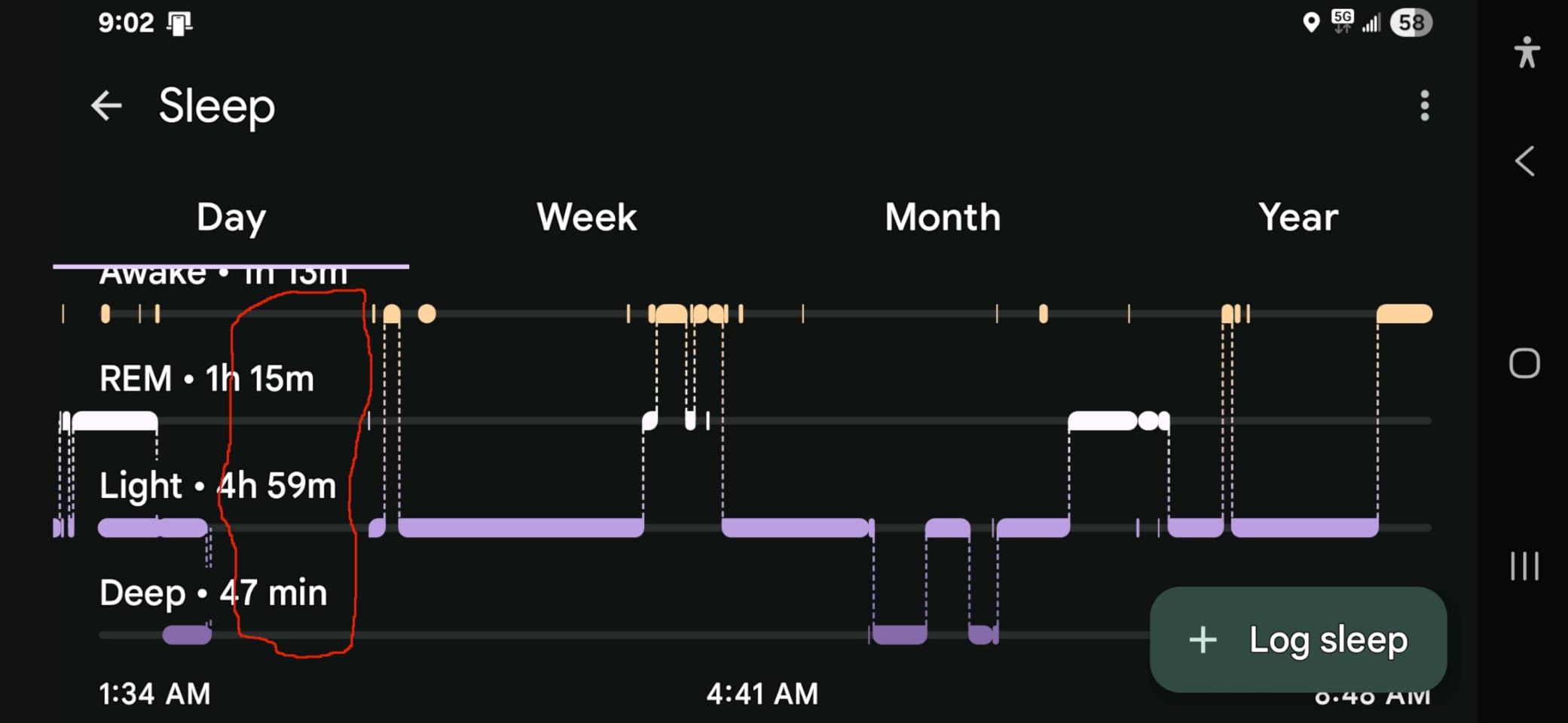 Fitbit Inspire 3 Health &-Fitness-Tracker with Stress Management, Workout Intensity, Sleep Tracking, 24/7 Heart Rate and more, Midnight Zen/Black One Size (S & L Bands Included) - Customer Photo 3