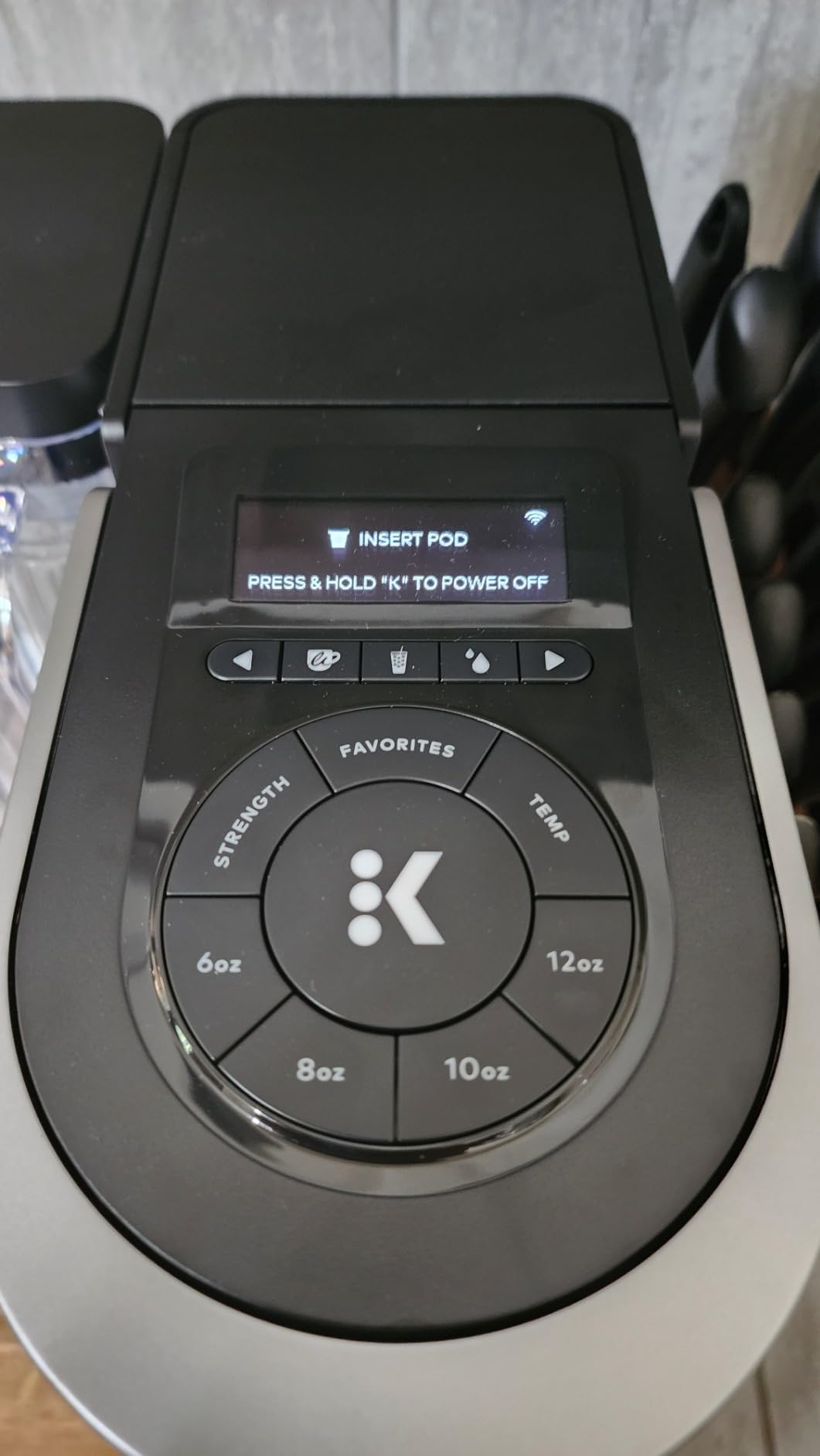 Keurig K-Supreme SMART Coffee Maker, MultiStream Technology, Brews 6-12oz Cup Sizes, Black - Customer Photo 2