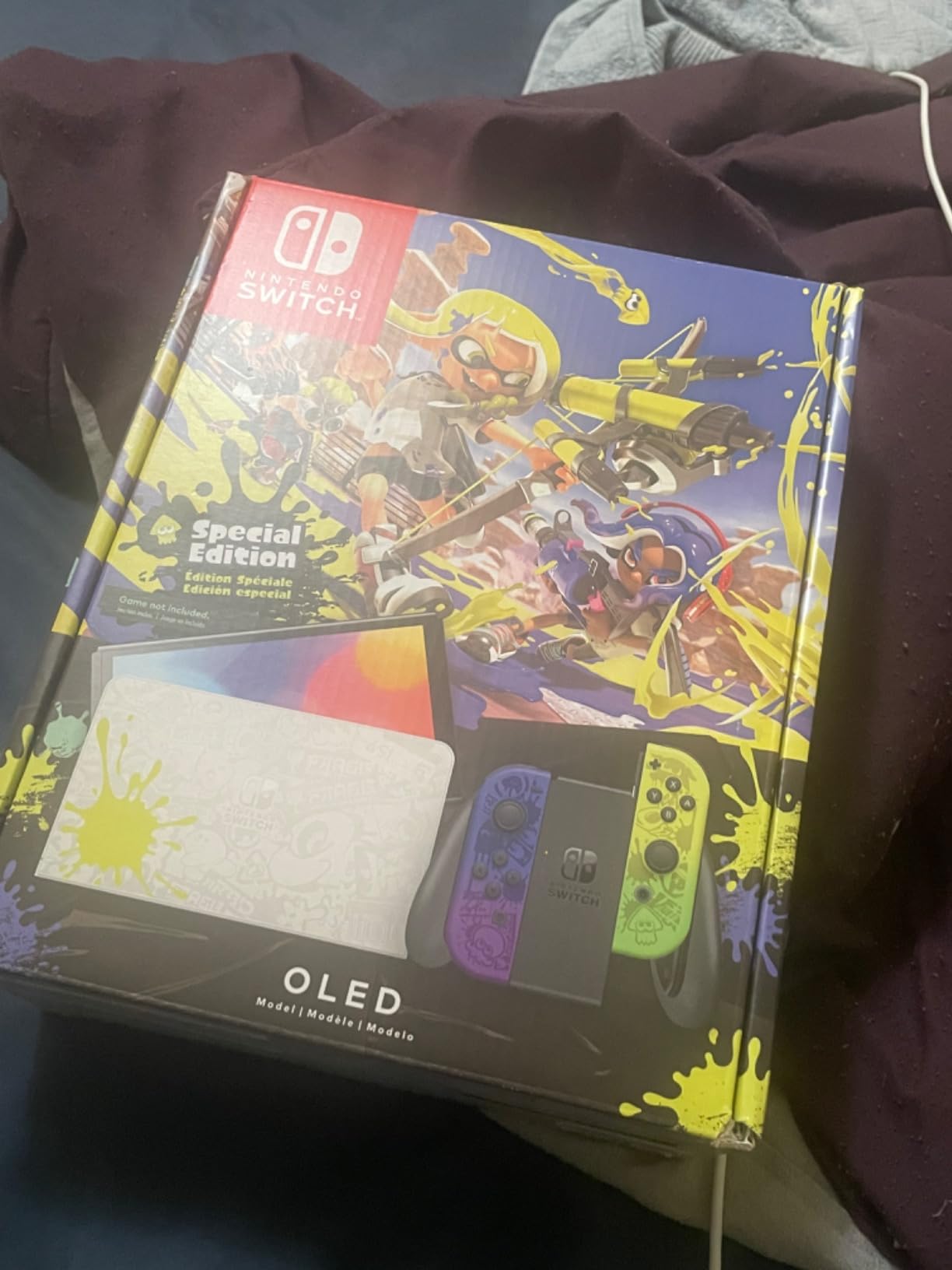 Nintendo Switch – OLED Model Splatoon 3 Special Edition Customer Review Nintendo Switch – OLED Model Splatoon 3 Special Edition - Customer Photo 2
