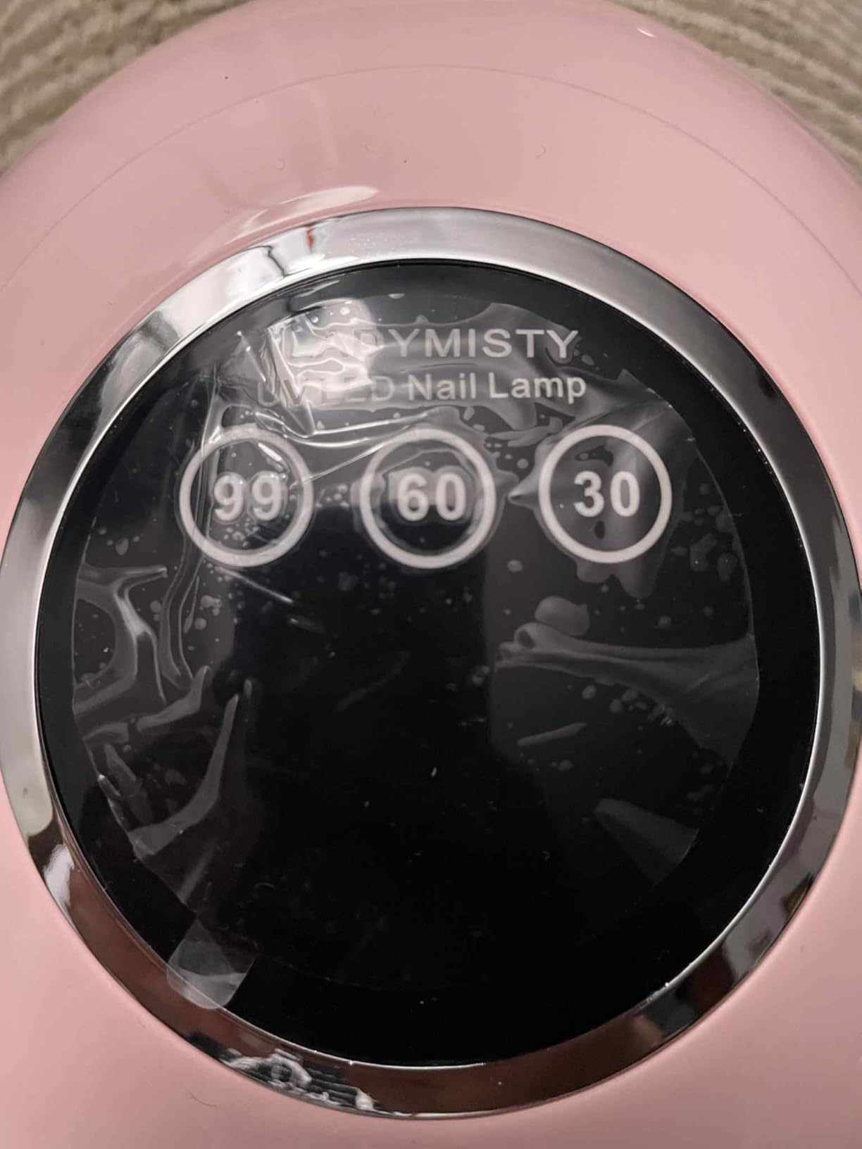 72W UV LED Nail Lamp Light Dryer for Nails Gel Polish with 18 Beads 3 Timer Setting & LCD Touch Display Screen, Auto Sensor, Professional Nails, White - Customer Photo 4