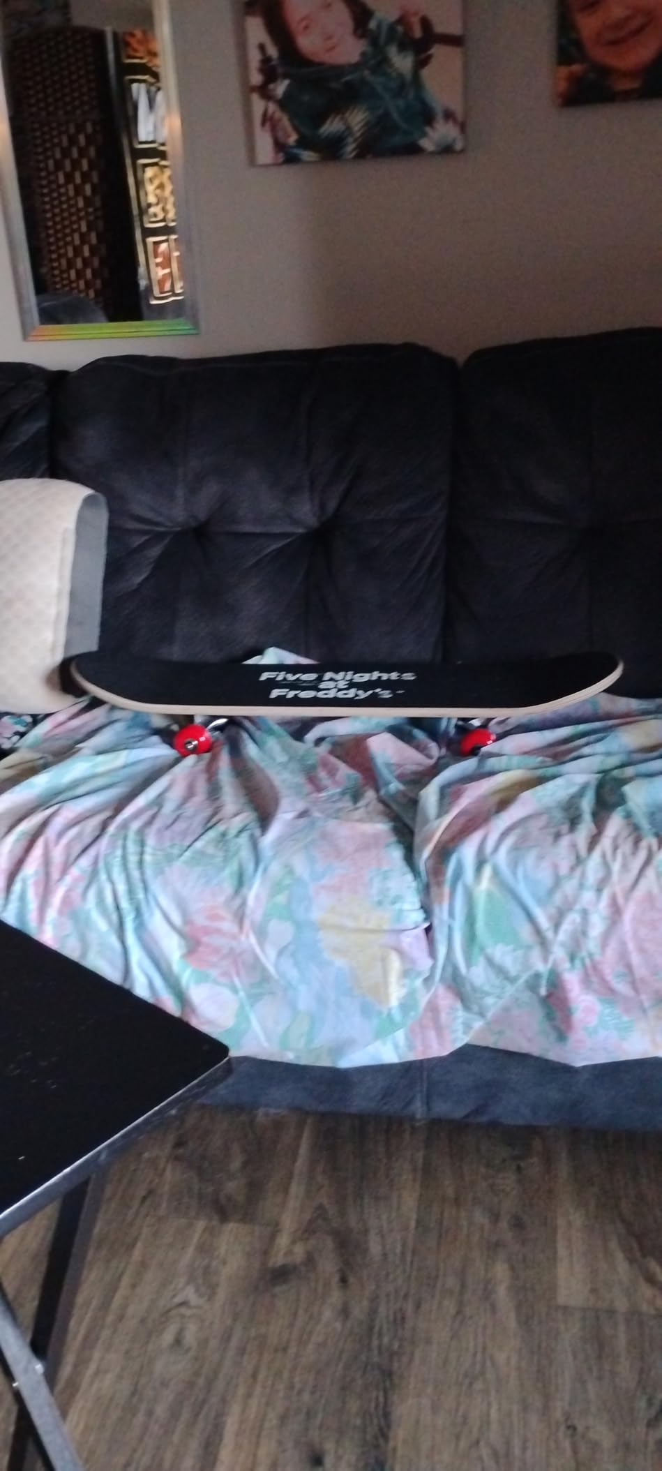 Skateboard with Printed Graphic Grip Tape - Great for Kids and Teens, Cruiser Skateboard with ABEC 5 Bearings, Durable Deck, Smooth Wheels customer photo 2