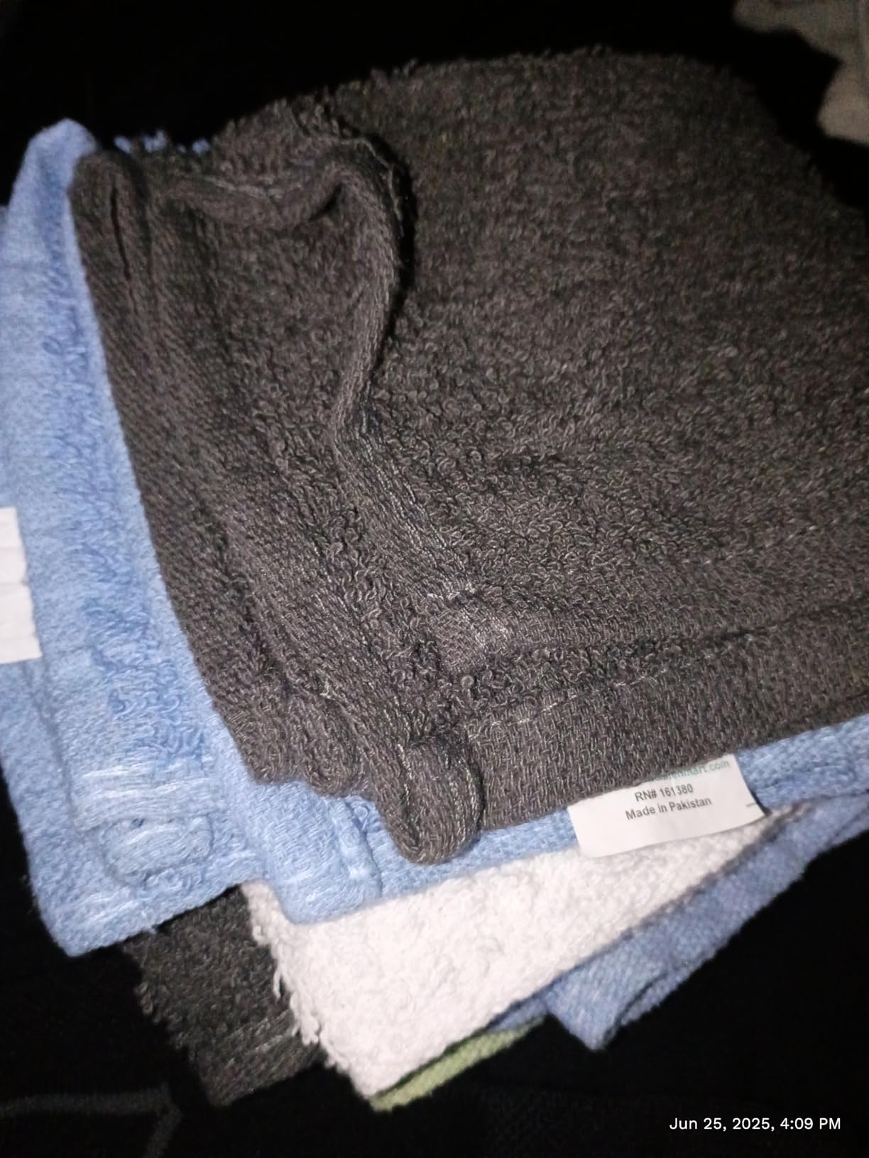 Towel and Linen Mart 100% Cotton 6 Pack Bath Towel Set, Quick Dry, Super Absorbent, Light Weight, Soft, (27 x 54 Pack of 6) Beige, White, Grey, Sky Blue, SAGE Green, Navy - Customer Photo 4