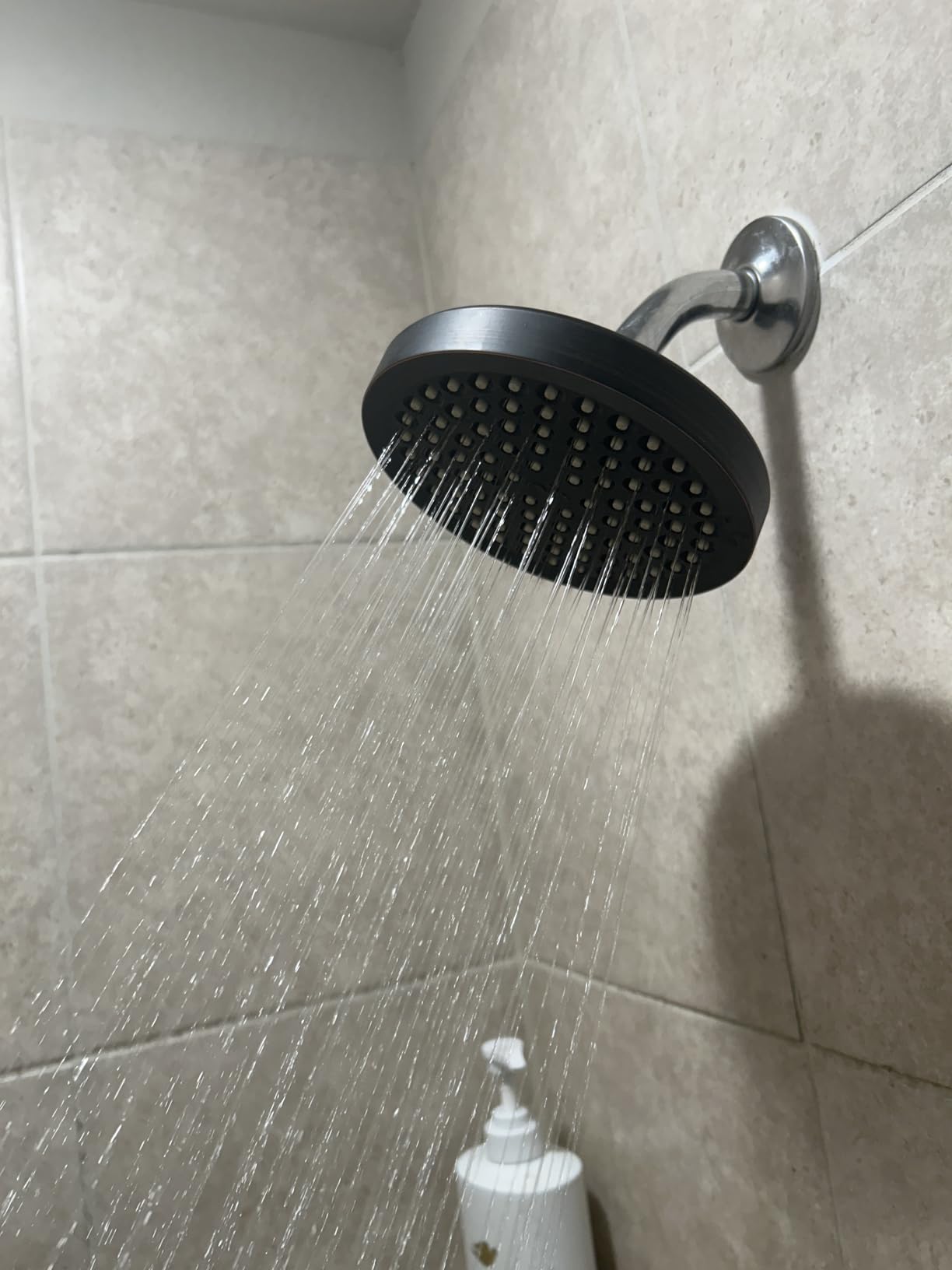 SparkPod Shower Head - High Pressure Rain - Premium Quality Luxury Design - 1-Min Install - Easy Clean Adjustable Replacement for Your Bathroom Shower Heads (Luxury Polished Chrome, 8 Inch Square) - Customer Photo 2