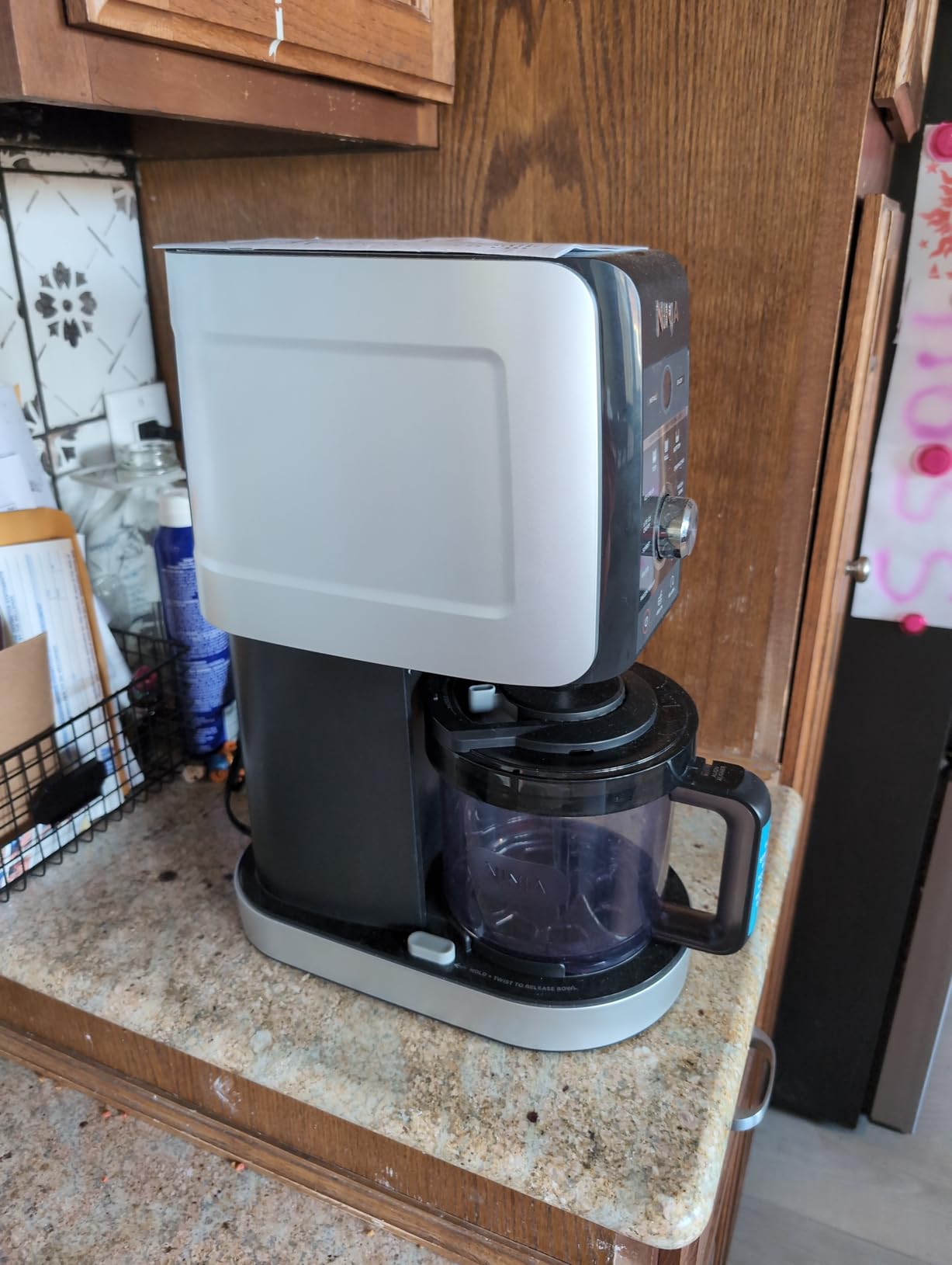 Ninja CREAMi Deluxe Ice Cream & Frozen Treat Maker for Ice Cream, Sorbet, Milkshakes, Frozen Yogurt, & More, 11-in-1, XL Capacity, Silver, Includes (2) Family-Sized 24 oz. Tubs, NC501 - Customer Photo 1