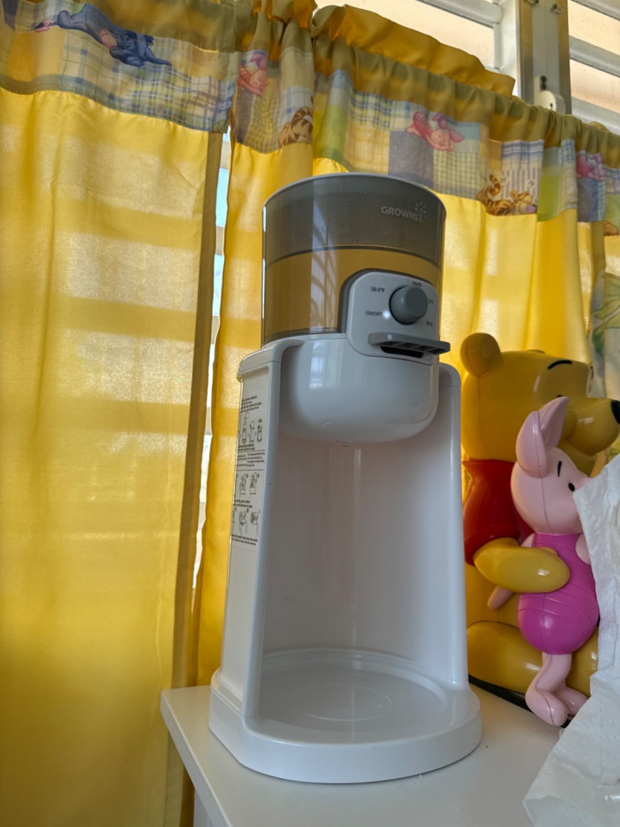 GROWNSY Instant Baby Bottle Warmer, Precise 4 Temperatures Control | Night Light, Midnight Feeding | Warm Water Dispenser for Formula in Seconds | 72H Smart Thermostat, Easy Keep Warm - Customer Photo 3