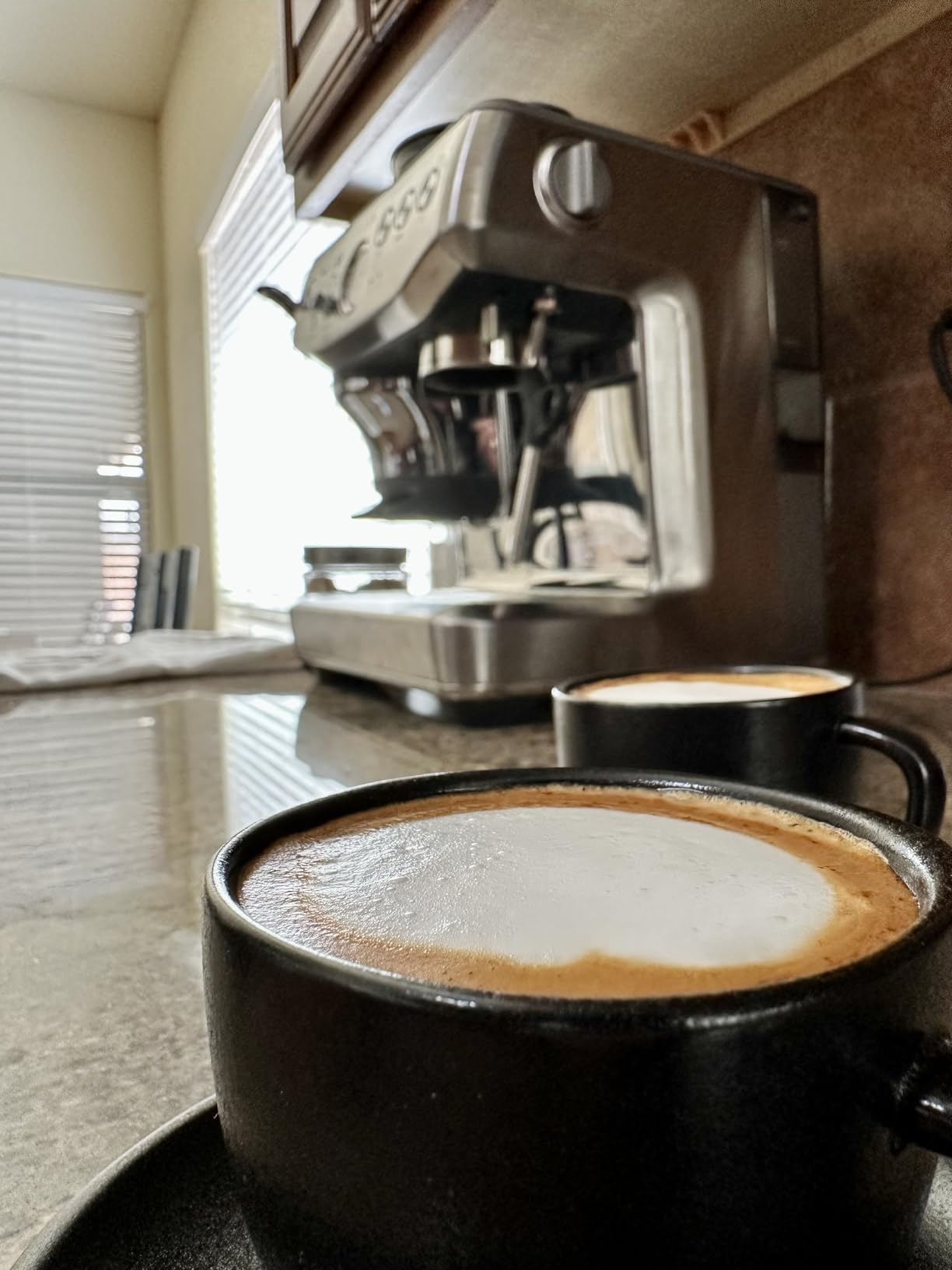 Breville Barista Express Impress Espresso Machine BES876BSS, Brushed Stainless Steel - Customer Photo 1