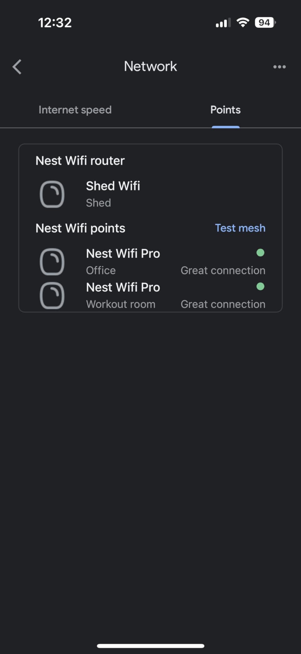 Google Nest WiFi Pro - 6E - Reliable Home Wi-Fi System with Fast Speed and Whole Home Coverage - Mesh Router - 3 Pack - Snow - Customer Photo 1