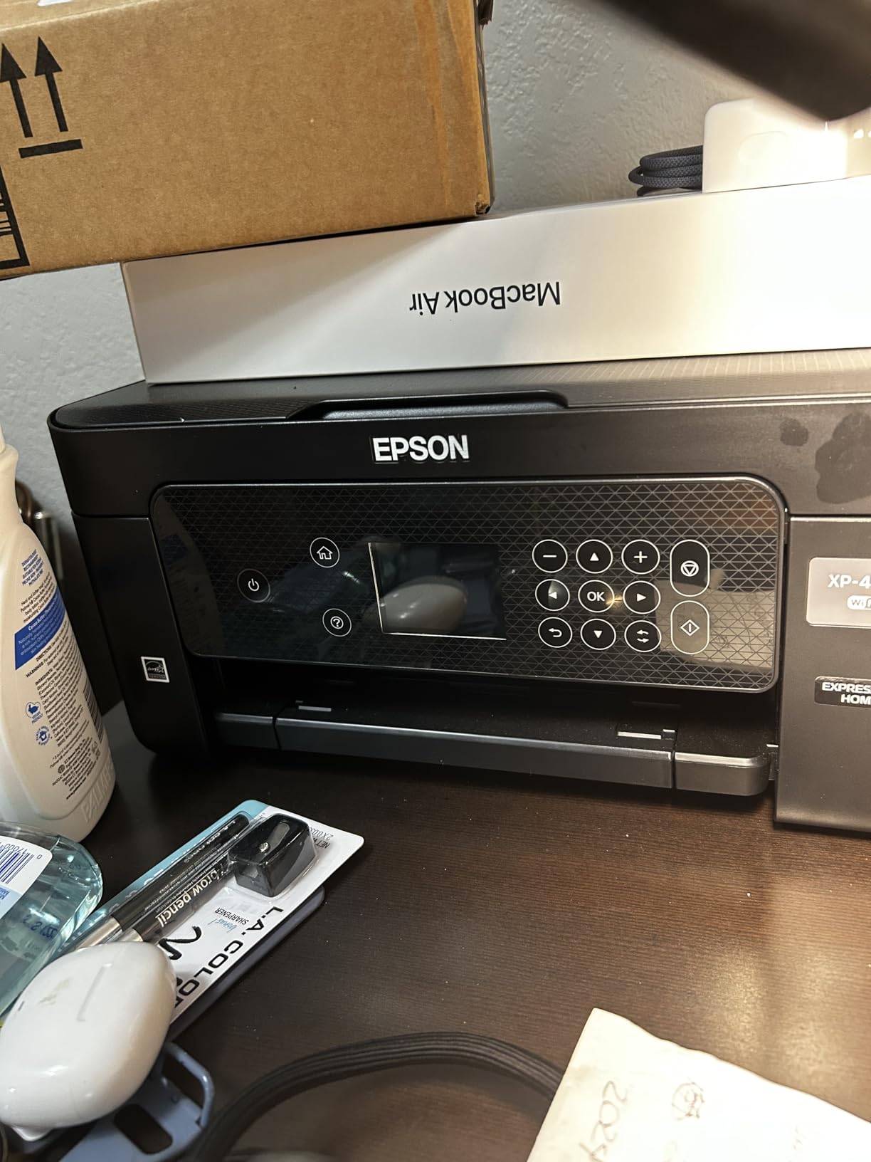 Epson Expression Home XP-5200 Wireless Color All-in-One Printer with Scan, Copy, Automatic 2-Sided Printing, Borderless Photos, 150-Sheet Paper Tray and 2.4