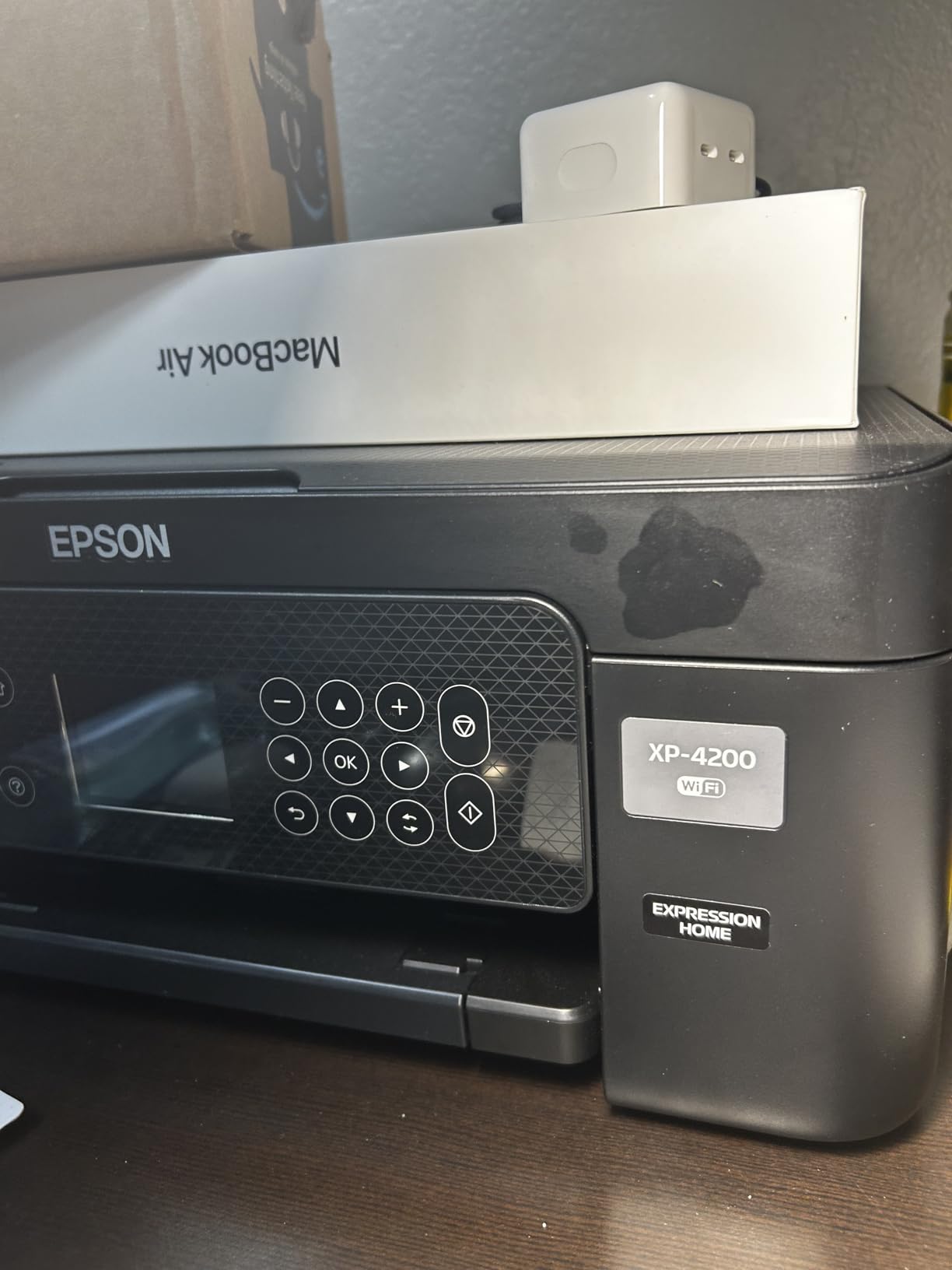 Epson Expression Home XP-5200 Wireless Color All-in-One Printer with Scan, Copy, Automatic 2-Sided Printing, Borderless Photos, 150-Sheet Paper Tray and 2.4