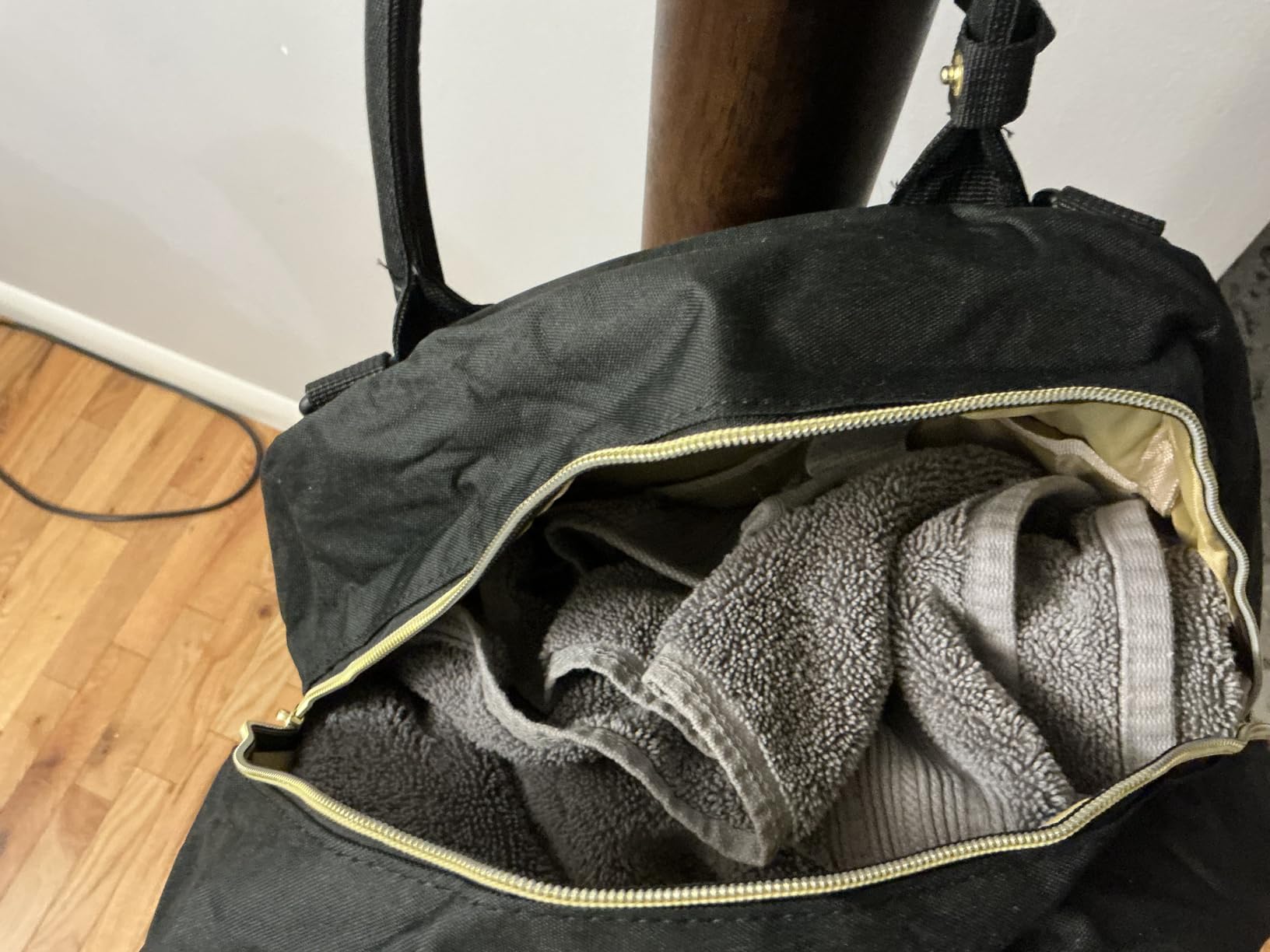 Diaper Bag Backpack for Women Large Capacity with Insulated Pockets Multifunctional Diaper Bags For Baby Girl Boy Waterproof Baby Bags For Mama Maternity Travel Bag Black - Customer Photo 2