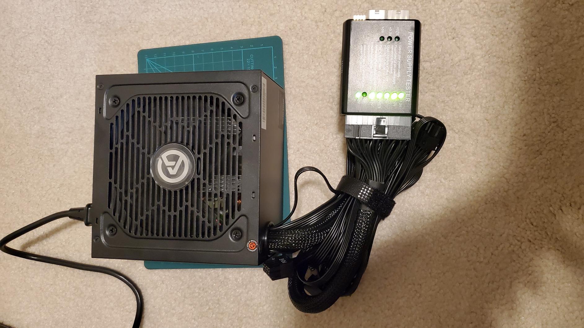 ARESGAME AGT Series 850W Power Supply, 80+ Gold Certified, Fully Modular, FDB Fan, Compact 140mm Size, 10 Year Warranty, ATX Gaming Power Supply - Customer Photo 1