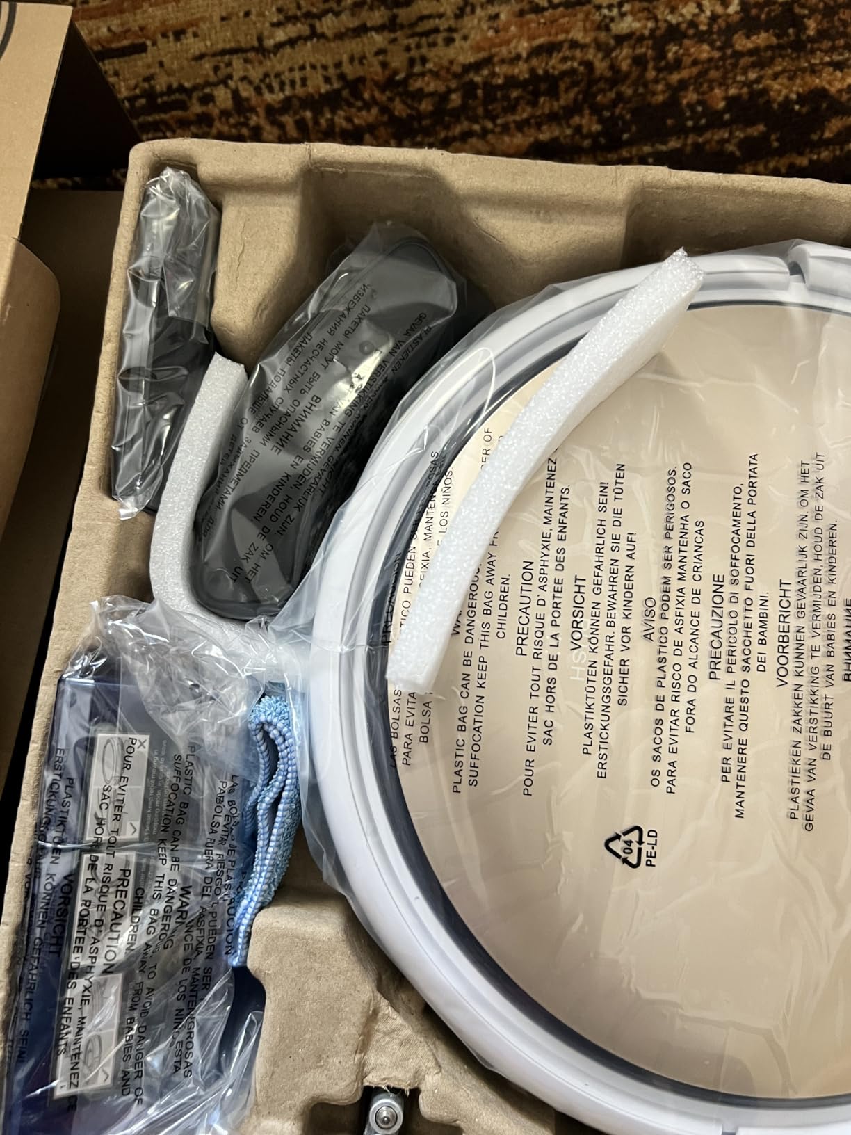 ILIFE V5s Plus Robot Vacuum and Mop Combo with Wi-Fi/App/Alexa, Automatic Self-Charging Robotic Vacuum Cleaner, Slim and Quiet, Cleans Hard Floors Carpets and Pet Hair (V5s Pro Upgrade Version) - Customer Photo 1