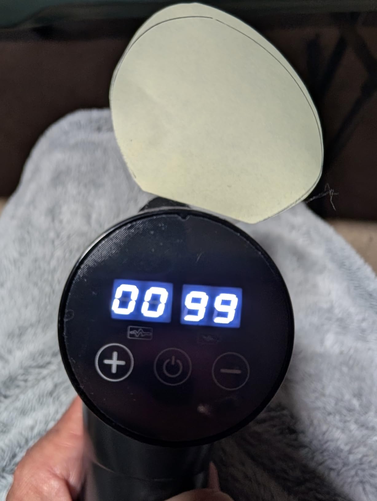 Massage Gun Deep Tissue, Handheld Electric Muscle Massager, High Intensity Percussion Massage Device for Pain Relief with 9 Attachments & 30 Speed(Black) Customer Review Massage Gun Deep Tissue, Handheld Electric Muscle Massager, High Intensity Percussion Massage Device for Pain Relief with 9 Attachments & 30 Speed(Black) - Customer Photo 1