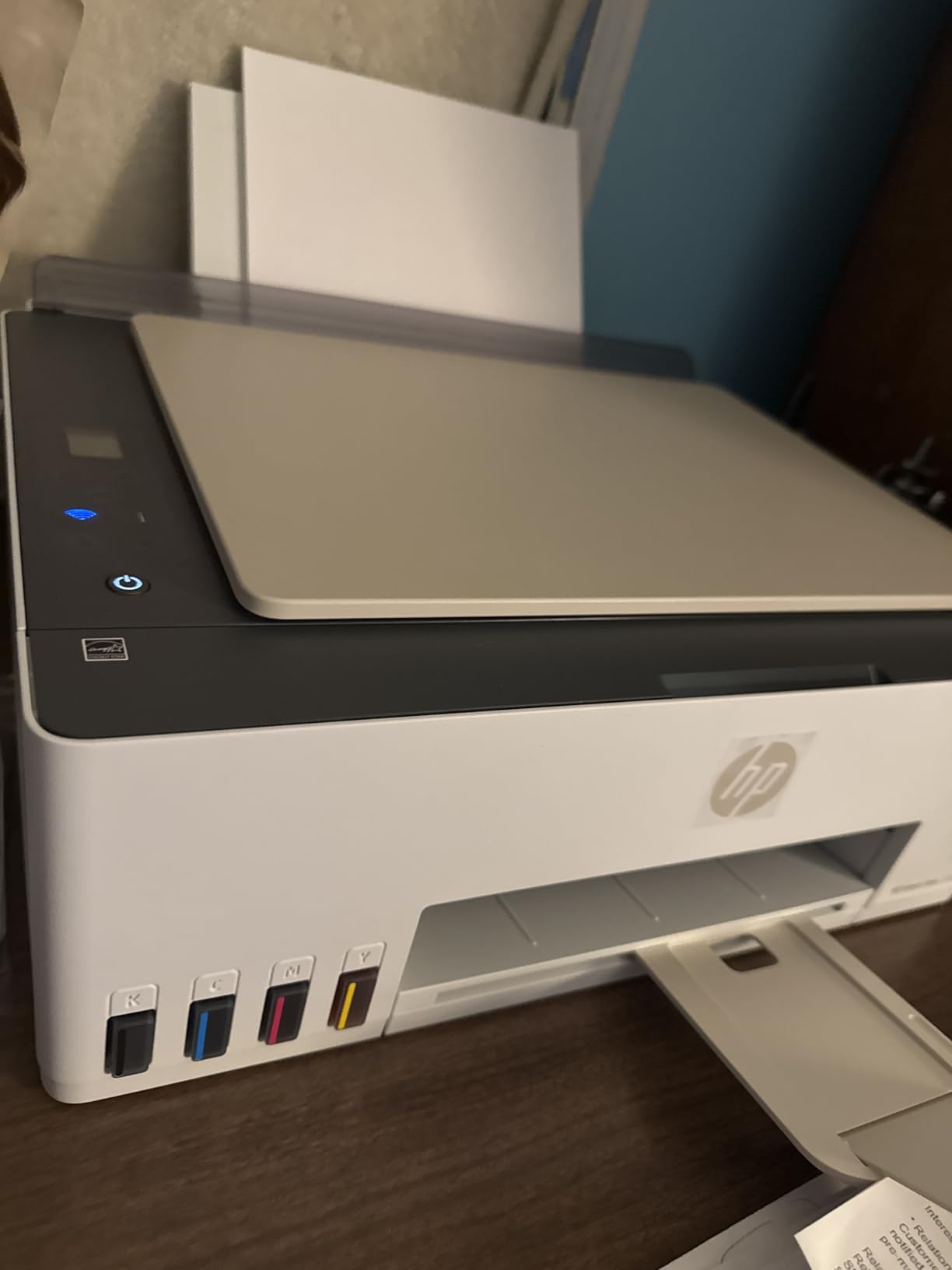 HP Smart Tank 5101 Wireless All-in-One Refillable Printer, Scanner, Copier with 2 years of Ink included, Wireless printer-for-home use (1F3Y0A) - Customer Photo 2