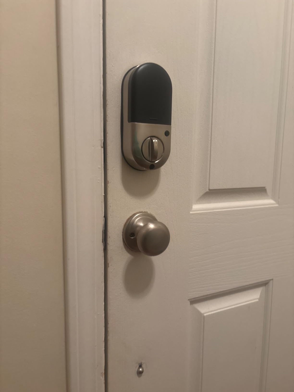 Veise RZ07 Smart Lock, Fingerprint Door Lock, 7-in-1 Keyless Entry with App Control, Electronic Touchscreen Keypad Deadbolt, Biometric Smart Locks for Front Door, Matte Black Customer Review Veise RZ07 Smart Lock, Fingerprint Door Lock, 7-in-1 Keyless Entry with App Control, Electronic Touchscreen Keypad Deadbolt, Biometric Smart Locks for Front Door, Matte Black - Customer Photo 4