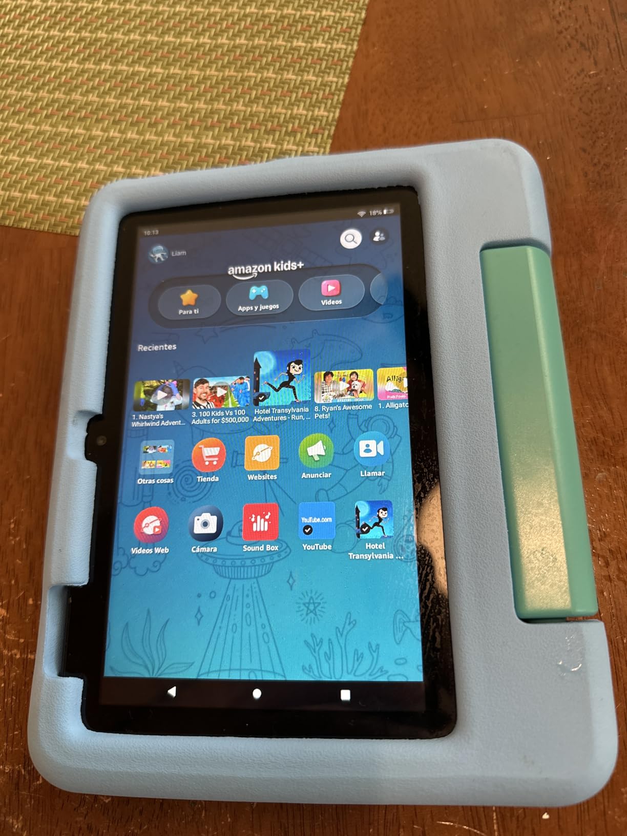 Amazon Fire 7 Kids tablet (newest model) ages 3-7. Top-selling 7