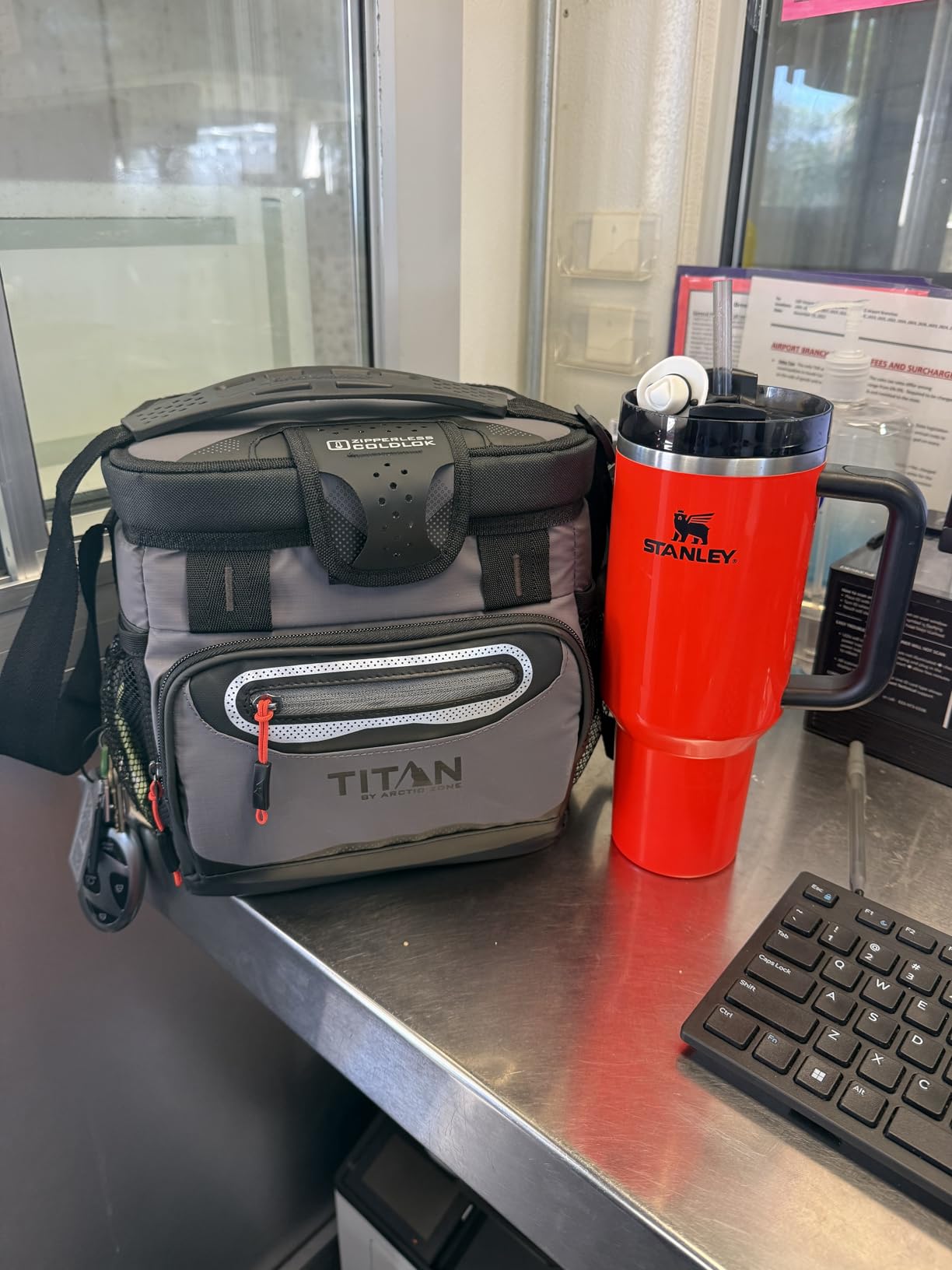 Titan by Arctic Zone Deep Freeze Cooler - Zipperless Hardbody Cooler - Deep Freeze Insulation, HardBody Liner, and SmartShelf Customer Review Titan by Arctic Zone Deep Freeze Cooler - Zipperless Hardbody Cooler - Deep Freeze Insulation, HardBody Liner, and SmartShelf - Customer Photo 2