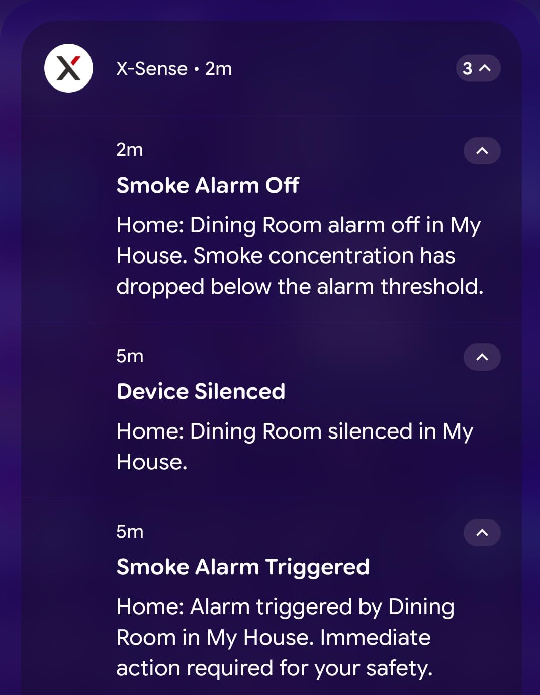 X-Sense Smart Smoke Detector Fire Alarm with Replaceable Battery, Wi-Fi Smoke Detector, Real-Time App Notifications, XS01-WX, 1-Pack - Customer Photo 1