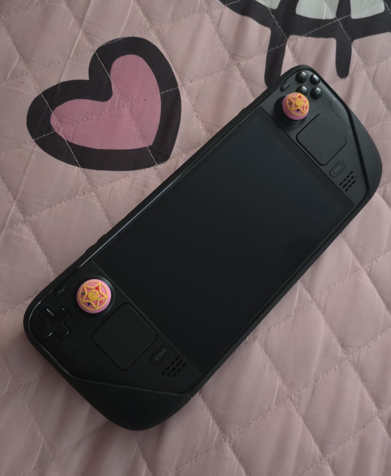 JSAUX Kickstand Case Compatible with Steam Deck/OLED, PC0105 Upgrade The Adjustable Angle Stand Steam Deck Cover TPU Protective Case, Shock-Absorption, Non-Slip and Anti-Scratch Design - Customer Photo 2