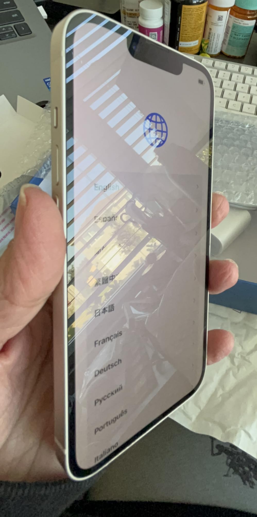 Apple iPhone 14 (Renewed), 128GB, Blue - Unlocked Customer Review Apple iPhone 14 (Renewed), 128GB, Blue - Unlocked - Customer Photo 2