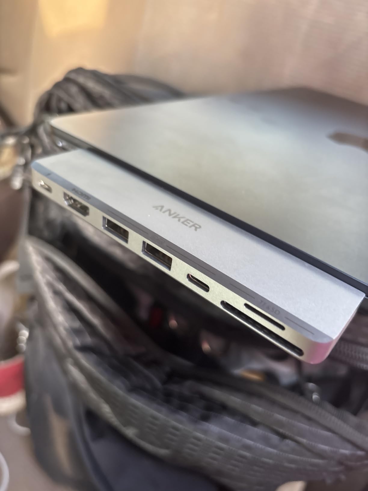 Anker USB C Hub for MacBook, 7-in-2 with 4K@60Hz HDMI, Compatible with Thunderbolt 4, 1 Type C and 2 USB A Data Ports for MacBookPro 13 Inch, MacBookAir M1 / M2, and More - Customer Photo 1