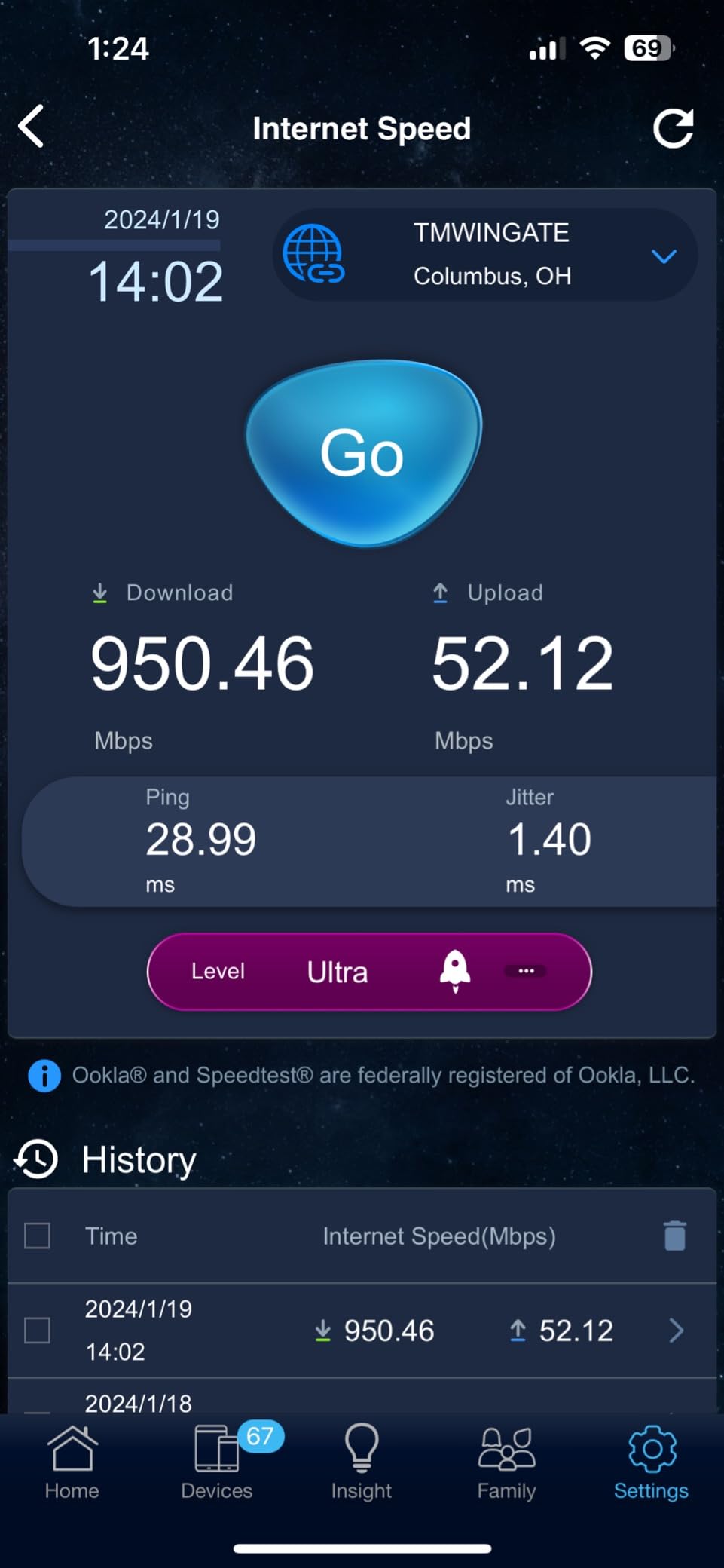ASUS RT-AX86U Pro (AX5700) Dual Band WiFi 6 Extendable Gaming Router, 2.5G Port, Gaming Port, Mobile Game Mode, Port Forwarding, Subscription-free Network Security, VPN, AiMesh Compatible Customer Review ASUS RT-AX86U Pro (AX5700) Dual Band WiFi 6 Extendable Gaming Router, 2.5G Port, Gaming Port, Mobile Game Mode, Port Forwarding, Subscription-free Network Security, VPN, AiMesh Compatible - Customer Photo 1