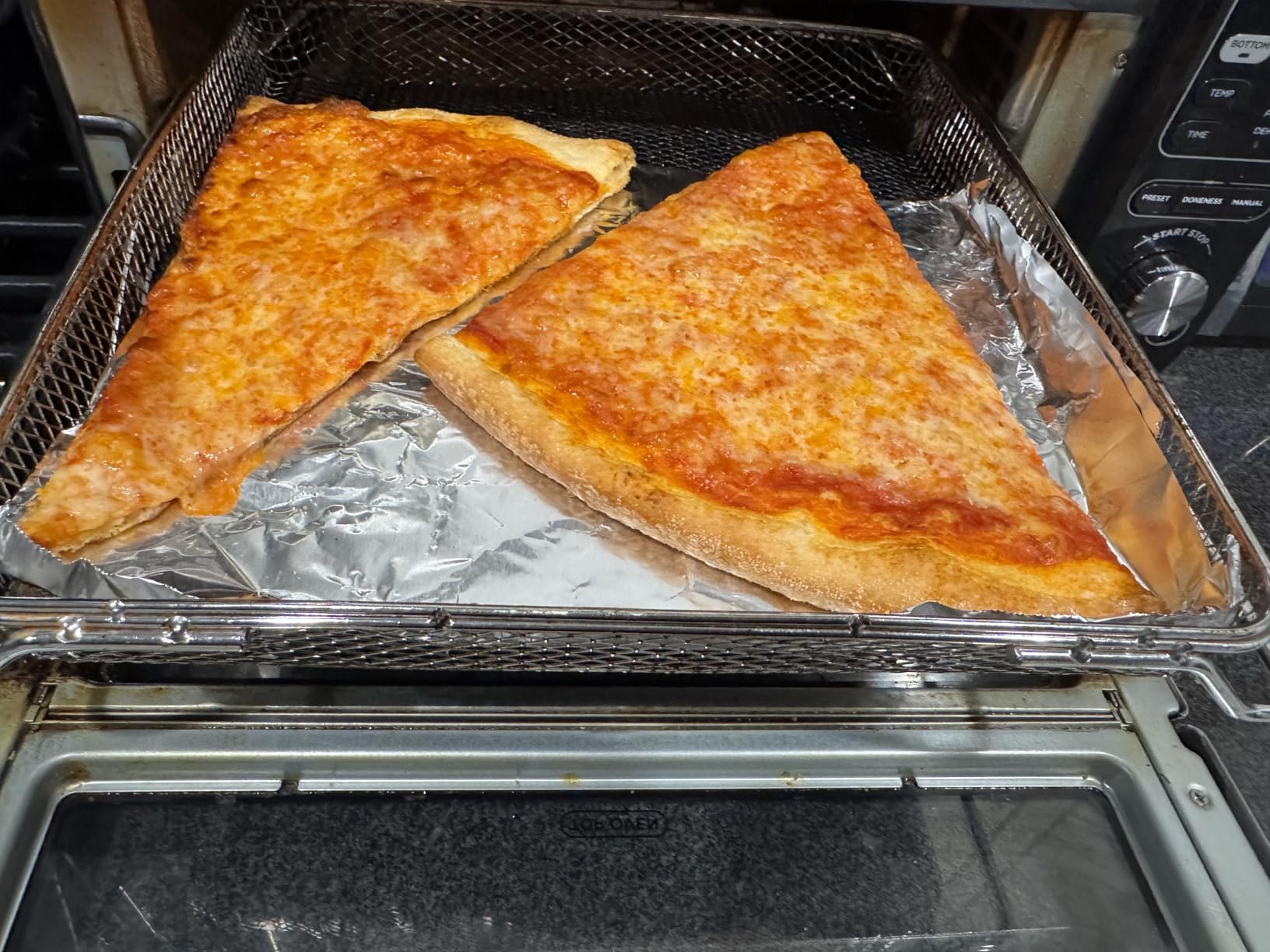 Ninja DCT451 12-in-1 Smart Double Oven with FlexDoor, Thermometer, FlavorSeal, Smart Finish, Rapid Top Convection and Air Fry Bottom , Stainless Steel - Customer Photo 1