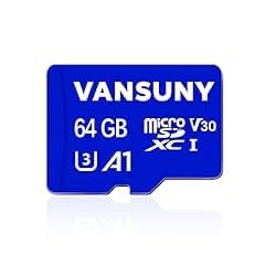 Vansuny Micro SD Card 64GB 3 Pack microSDXC Memory Card with SD Adapter A1 App Performance V30 4K Video Recording C10 U3 Micro SD for Phone, Security Camera, Dash Cam, Action Camera - Customer Photo 4