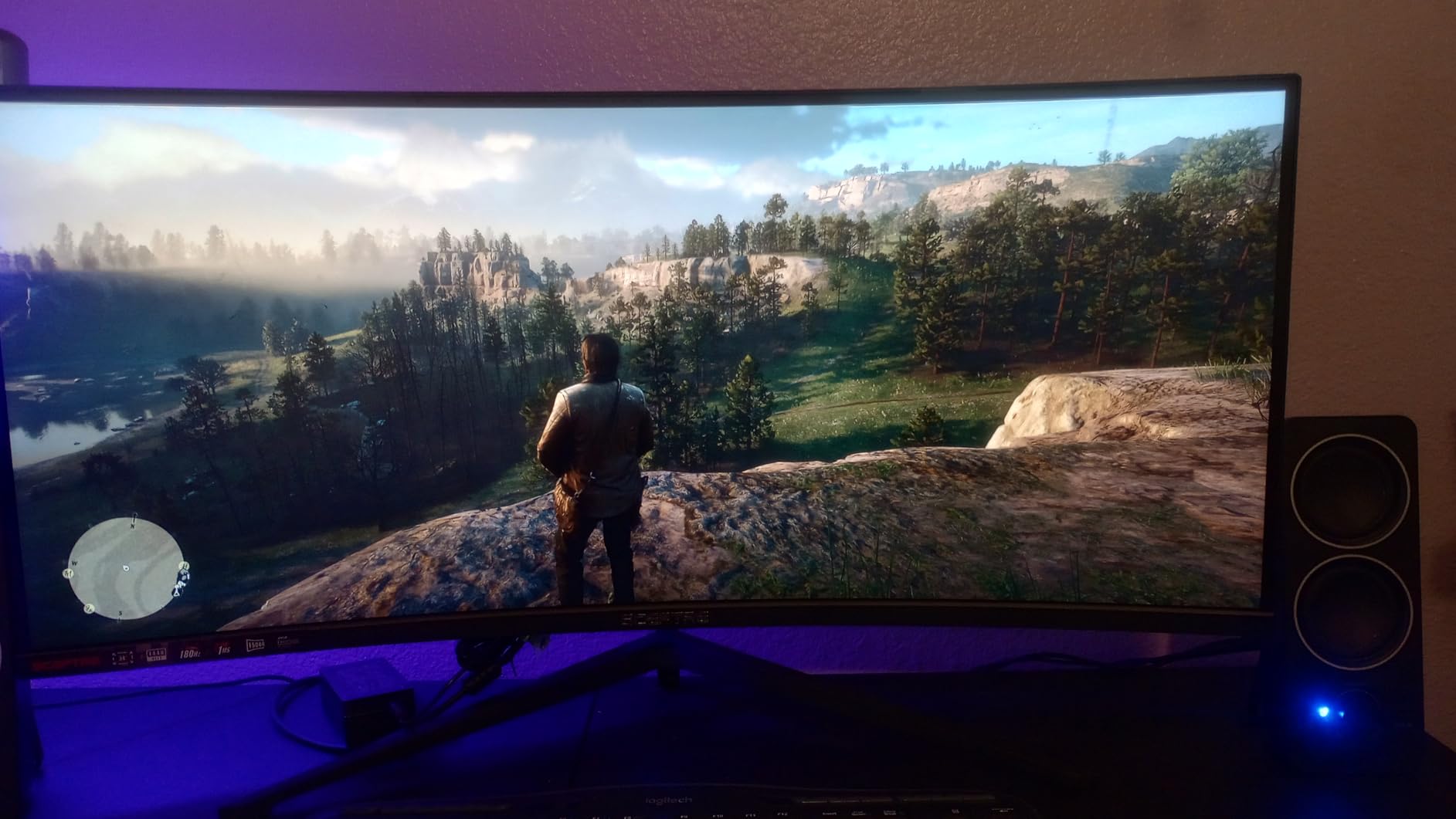 Sceptre 34-Inch Curved Ultrawide WQHD Monitor 3440 x 1440 R1500 up to 180Hz/165Hz DisplayPort x2 99% sRGB 1ms Picture by Picture, Build-in Speakers Machine Black 2025 (C345B-QUT168) Customer Review Sceptre 34-Inch Curved Ultrawide WQHD Monitor 3440 x 1440 R1500 up to 180Hz/165Hz DisplayPort x2 99% sRGB 1ms Picture by Picture, Build-in Speakers Machine Black 2025 (C345B-QUT168) - Customer Photo 1