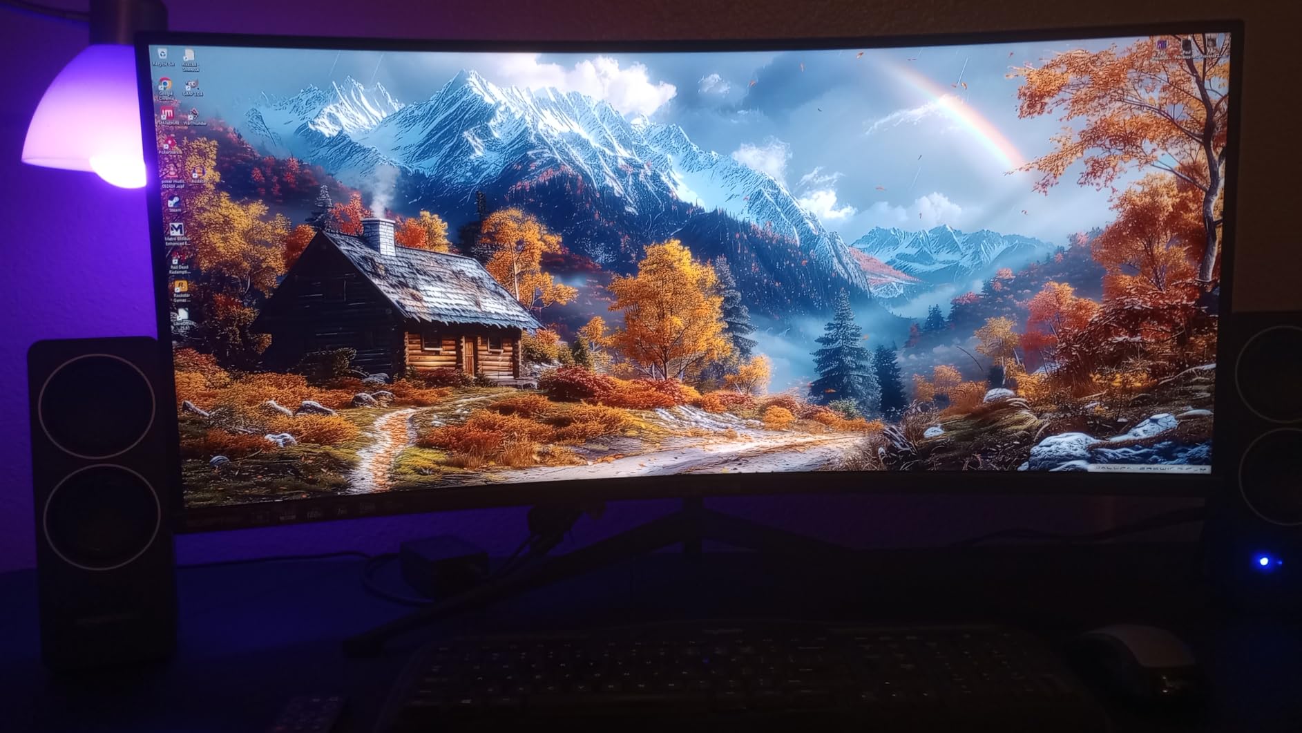 Sceptre 34-Inch Curved Ultrawide WQHD Monitor 3440 x 1440 R1500 up to 180Hz/165Hz DisplayPort x2 99% sRGB 1ms Picture by Picture, Build-in Speakers Machine Black 2025 (C345B-QUT168) - Customer Photo 2