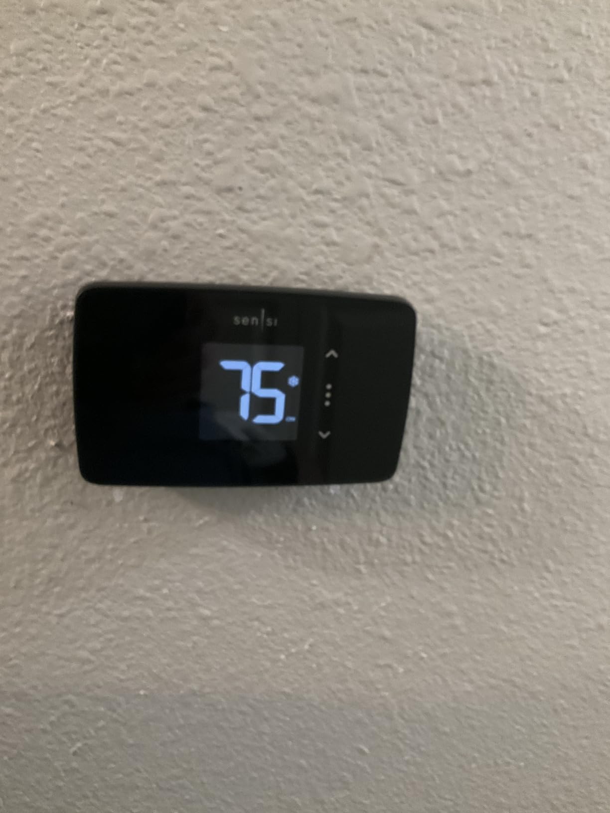 Sensi Lite Smart Thermostat, Data Privacy, Programmable, Wi-Fi, Easy DIY, Works With Alexa, Energy Star Certified, ST25, Most Systems C-Wire Not Required - Customer Photo 1
