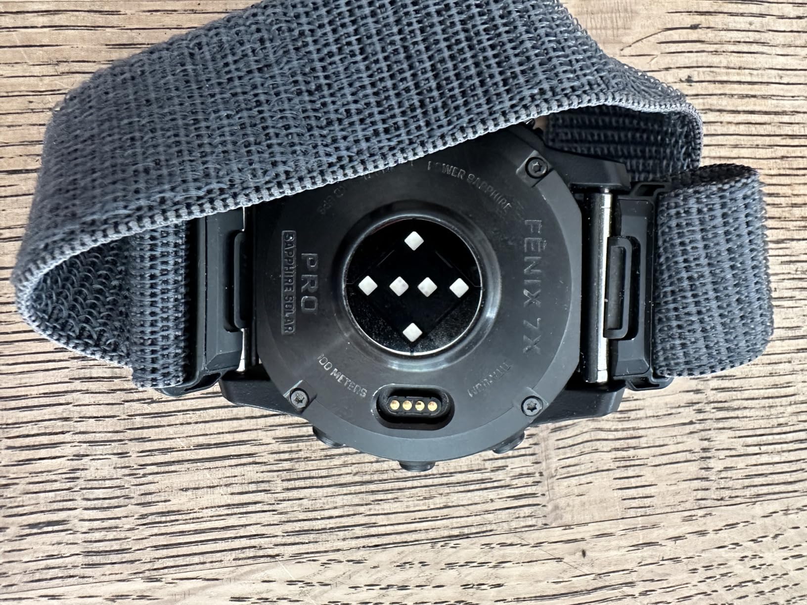 Garmin fēnix 7X Pro Solar, Multisport GPS Smartwatch, Built-in Flashlight, Solar Charging Capability, Black Customer Review Garmin fēnix 7X Pro Solar, Multisport GPS Smartwatch, Built-in Flashlight, Solar Charging Capability, Black - Customer Photo 1