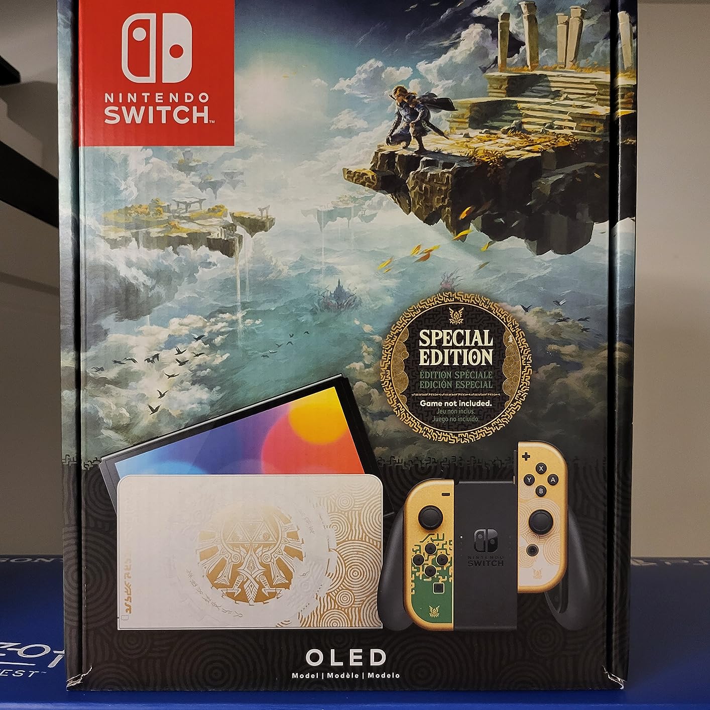 Nintendo Switch – OLED Model - The Legend of Zelda: Tears of the Kingdom Edition - Customer Photo 3