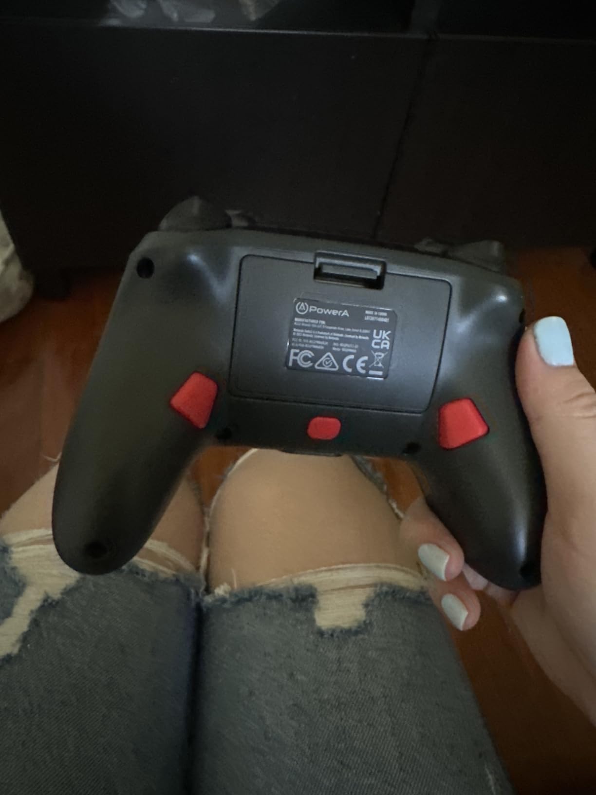 PowerA Wireless Controller for Nintendo Switch / Switch Lite / OLED Model - Legend of Zelda, Sworn Protector, Tears of the Kingdom - Customer Photo 2