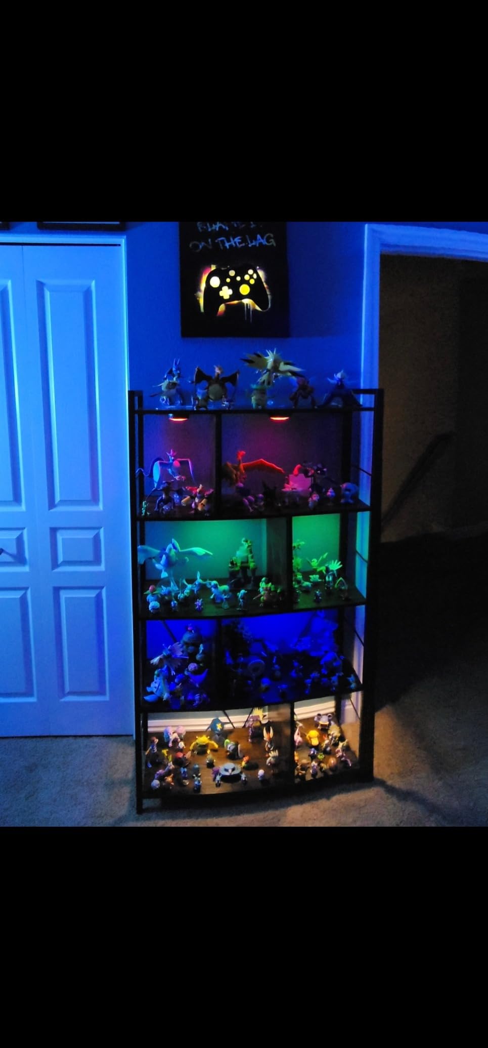 VASAGLE Bookshelf, 5-Tier Bookcase, Storage Shelving Unit, Display Shelf with Open Compartments for Living Room, Home Office, Bedroom, Industrial, Rustic Brown and Black ULBC121B01 Customer Review VASAGLE Bookshelf, 5-Tier Bookcase, Storage Shelving Unit, Display Shelf with Open Compartments for Living Room, Home Office, Bedroom, Industrial, Rustic Brown and Black ULBC121B01 - Customer Photo 3