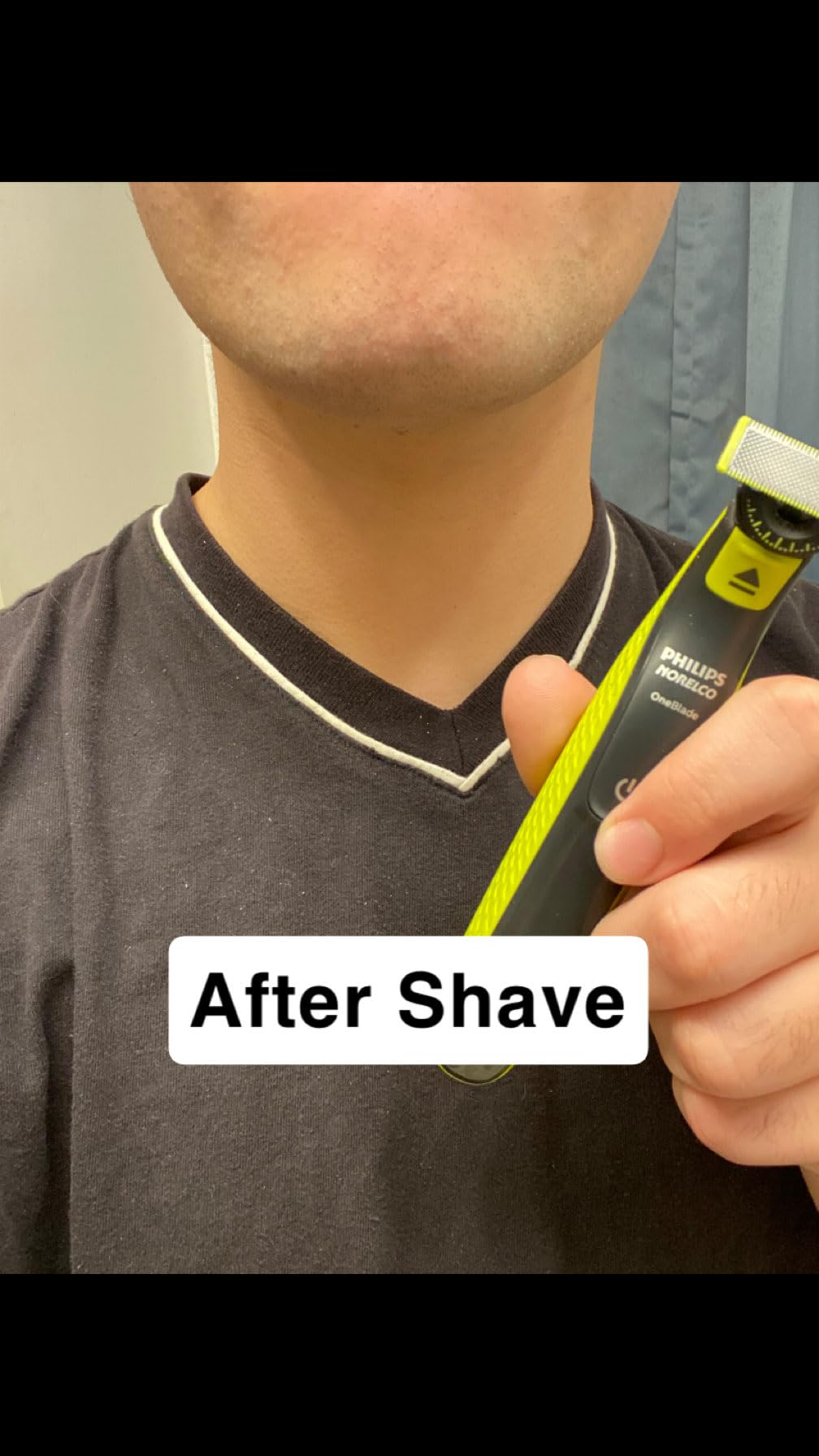 Philips Norelco One 360 Hybrid Face, Electric Beard Trimmer and Shaver, with 360 Technology, 1x 360 for Face, 5in1 Adjustable Comb, Model QP2724/90 - Customer Photo 4