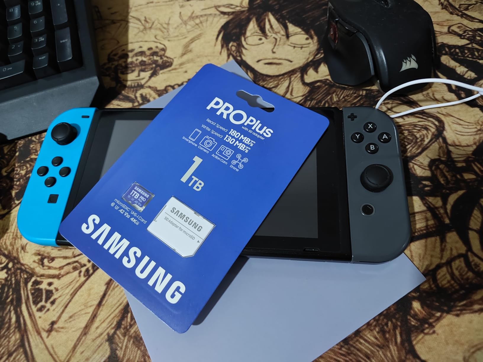 Samsung PRO Plus microSD Memory Card + Adapter, 128GB microSDXC, Up to 180 MB/s, Full HD & 4K UHD, UHS I, C10, U3, V30, A2, for Android Smartphones, Tablets, GoPRO, and DJI Drone (MB MD128SA/AM) - Customer Photo 4