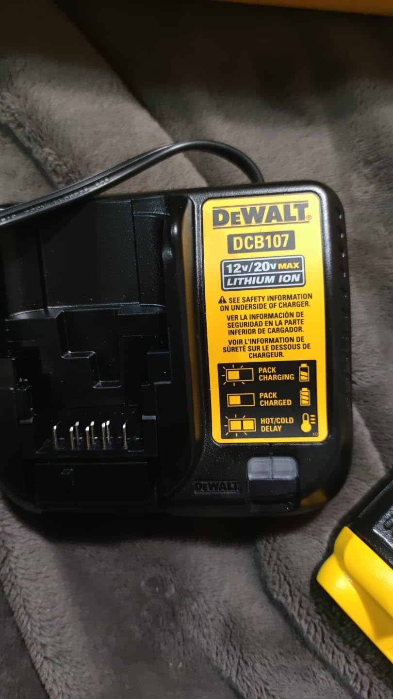 DEWALT 20V MAX Cordless Drill Driver Set, 1/2 Inch Electric Drill, 2 Speed, XR 2.0 Ah Battery and Charger Included (DCD777D1) - Customer Photo 3