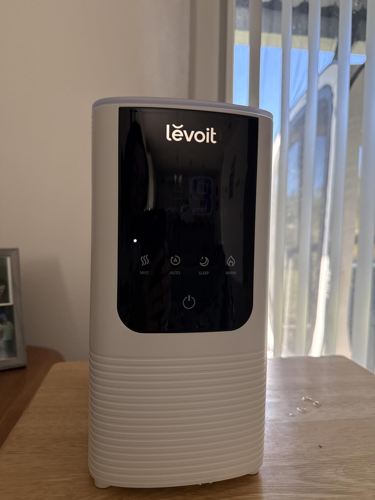 LEVOIT 6L Smart Warm and Cool Mist Humidifiers for Home Bedroom, 60H Runtime and Auto Customized Humidity for Large room, Schedule, Easy Top Fill, Essential Oil Diffuser, Whisper-Quiet, Handle, Black Customer Review LEVOIT 6L Smart Warm and Cool Mist Humidifiers for Home Bedroom, 60H Runtime and Auto Customized Humidity for Large room, Schedule, Easy Top Fill, Essential Oil Diffuser, Whisper-Quiet, Handle, Black - Customer Photo 1