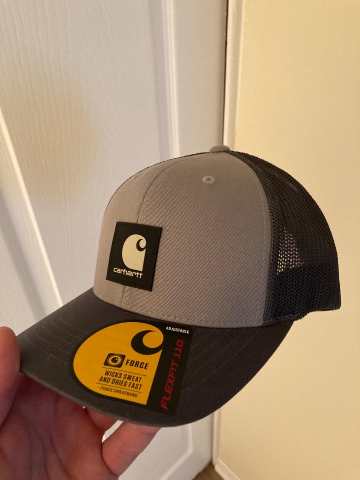 Carhartt Mens Rugged Flex Twill Mesh-Back Logo Patch Cap - Customer Photo 5