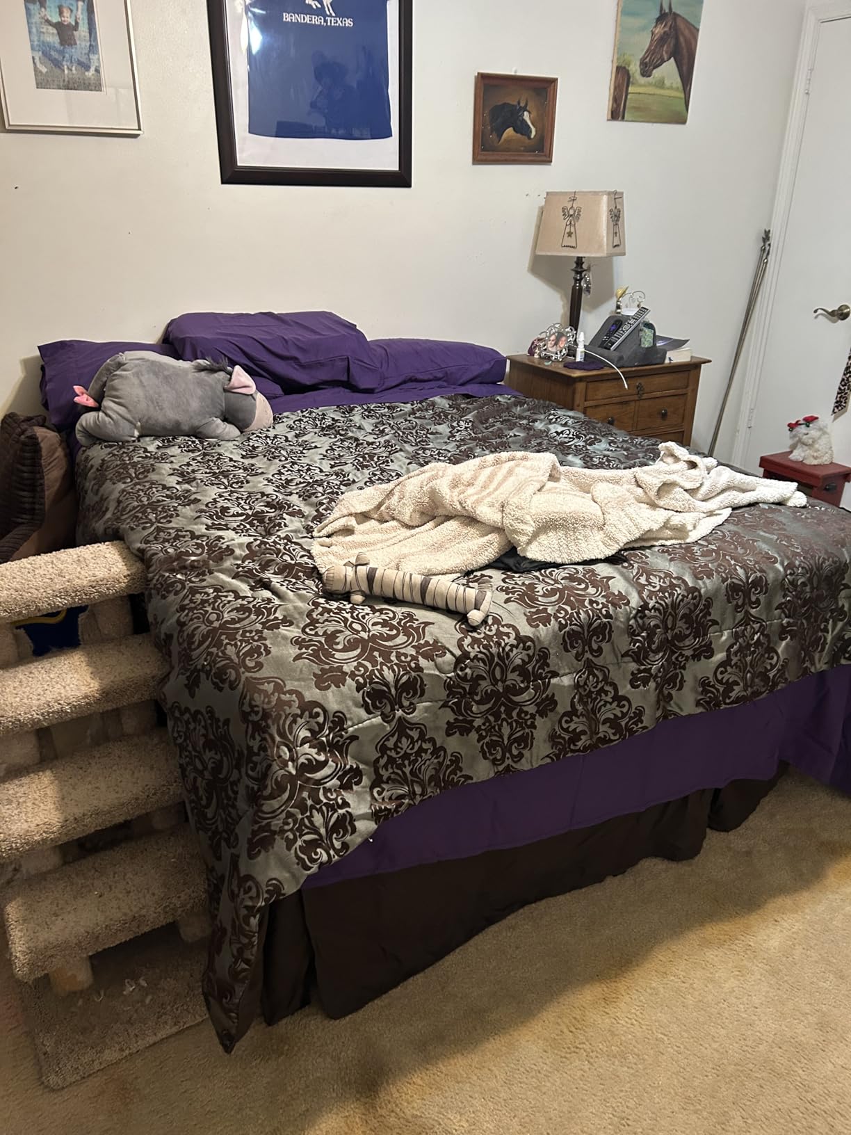 Queen 6 Piece Sheet Set - Breathable & Cooling Bed Sheets - Hotel Luxury Bedding Set with 8-16 Inch Deep Pockets - 1 Flat & 1 Fitted Sheet & 4 Pillowcases - Wrinkle Free & Easy Care - Heathered Tan Customer Review Queen 6 Piece Sheet Set - Breathable & Cooling Bed Sheets - Hotel Luxury Bedding Set with 8-16 Inch Deep Pockets - 1 Flat & 1 Fitted Sheet & 4 Pillowcases - Wrinkle Free & Easy Care - Heathered Tan - Customer Photo 1