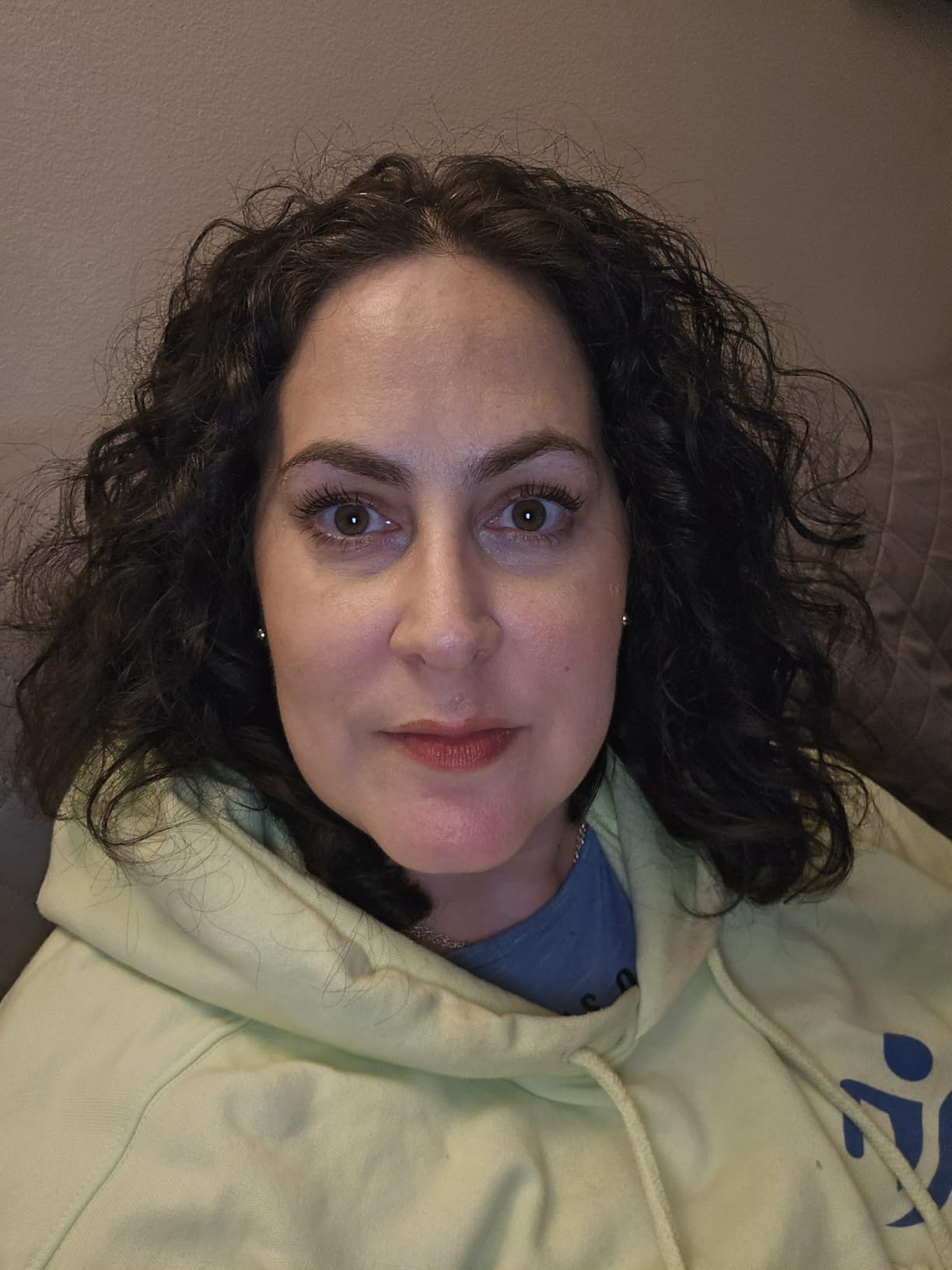 Wavytalk Hair Dryer with Diffuser, Blown Away Ionic Hair Dryer for Curly Hair with Comb, 1875W Fast Drying Blow Dryer with Ceramic Technology, 3 Attachments for All Hair Types, Light and Quiet, Black - Customer Photo 1