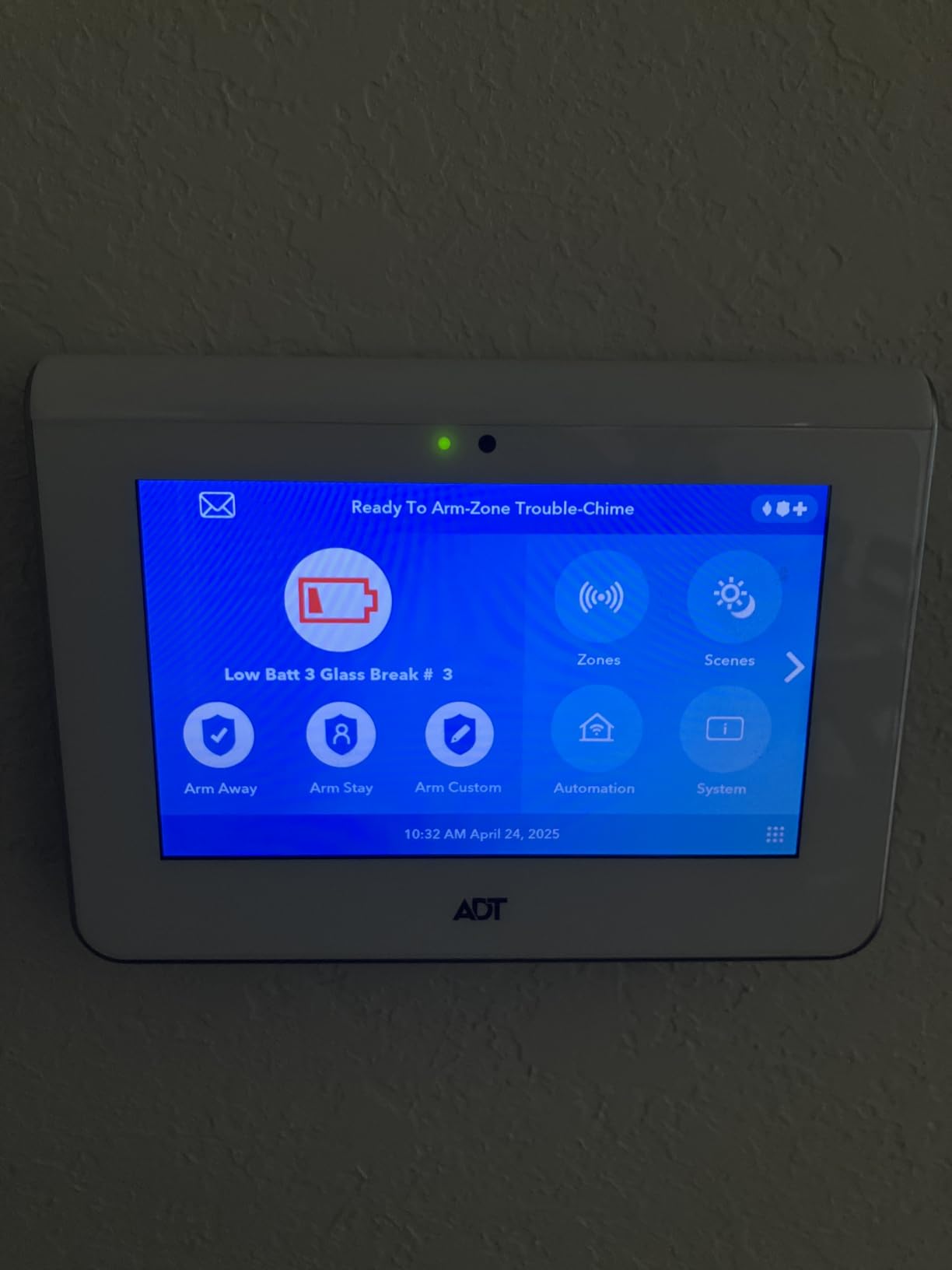 Battery Replacement for ADT Command Smart Security Panel ADT5AIO-1 ADT5AIO-2 ADT5AIO-3 ADT7AIO-1, Honeywell ADT 2X16 AIO Home Security System Keypad ADT2X16AIO-1 ADT2X16AIO-2 Battery 300-10186 - Customer Photo 3