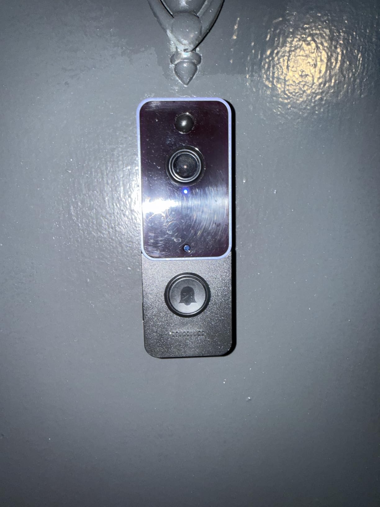 WYZE Wired Doorbell Camera v2(existing doorbell Wiring Required), 2K Security Video Doorbell, Color Night Vision, 2-Way Audio, Package Monitor, Works with Alexa & Google Assistant. Free Expert Setup - Customer Photo 1