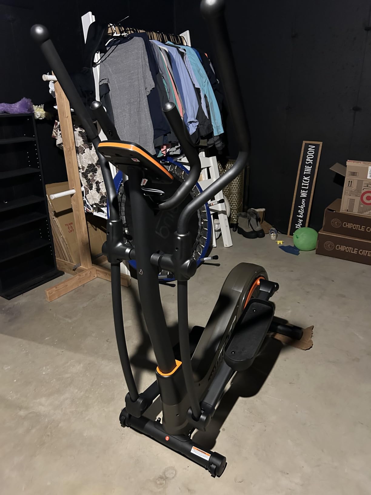 Niceday Elliptical Machine, Elliptical Exercise Machine for Home with Hyper-Quiet Magnetic Driving System, Elliptical Trainer with 15.5IN & 20IN Stride, 16 Resistance Levels, 500LBS Loading Capacity - Customer Photo 3