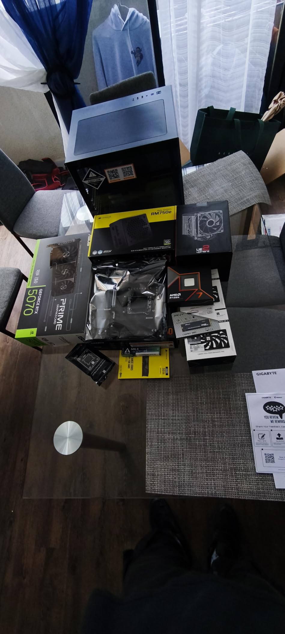 CORSAIR Vengeance DDR5 32GB (2x16GB) DDR5 6000MHz CL30 AMD Expo Intel XMP iCUE Compatible Computer Memory – Gray (CMK32GX5M2B6000Z30) Customer Review CORSAIR Vengeance DDR5 32GB (2x16GB) DDR5 6000MHz CL30 AMD Expo Intel XMP iCUE Compatible Computer Memory – Gray (CMK32GX5M2B6000Z30) - Customer Photo 1