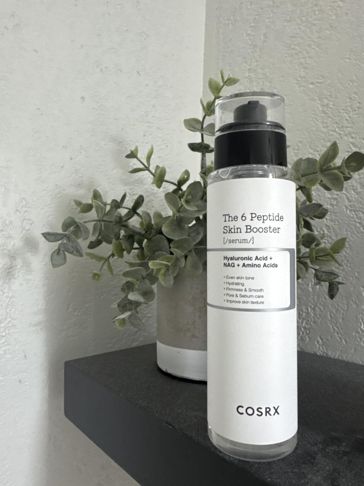 6X Peptide Collagen Booster Toner Serum with Copper Peptides, Niacinamide & Hyaluronic Acid Skin Renewal Boosting Facial Essences, Korean Skin Care, 5.07 fl.oz, Stocking Stuffers - Customer Photo 1