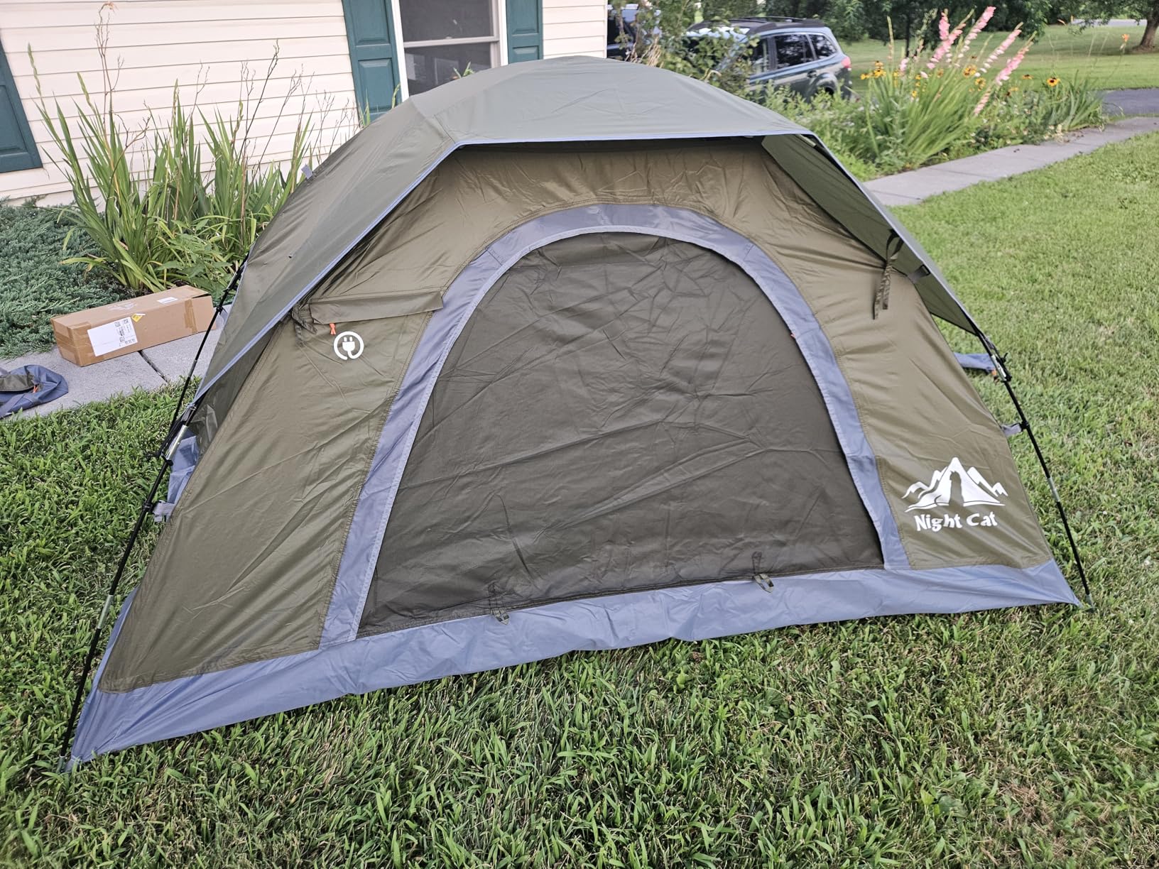 Night Cat Upgraded Backpacking Tents 1 2 Persons Easy Clip Setup Camping Tent Adults Scouts Heavy Rainproof Compact Lightweight - Customer Photo 2